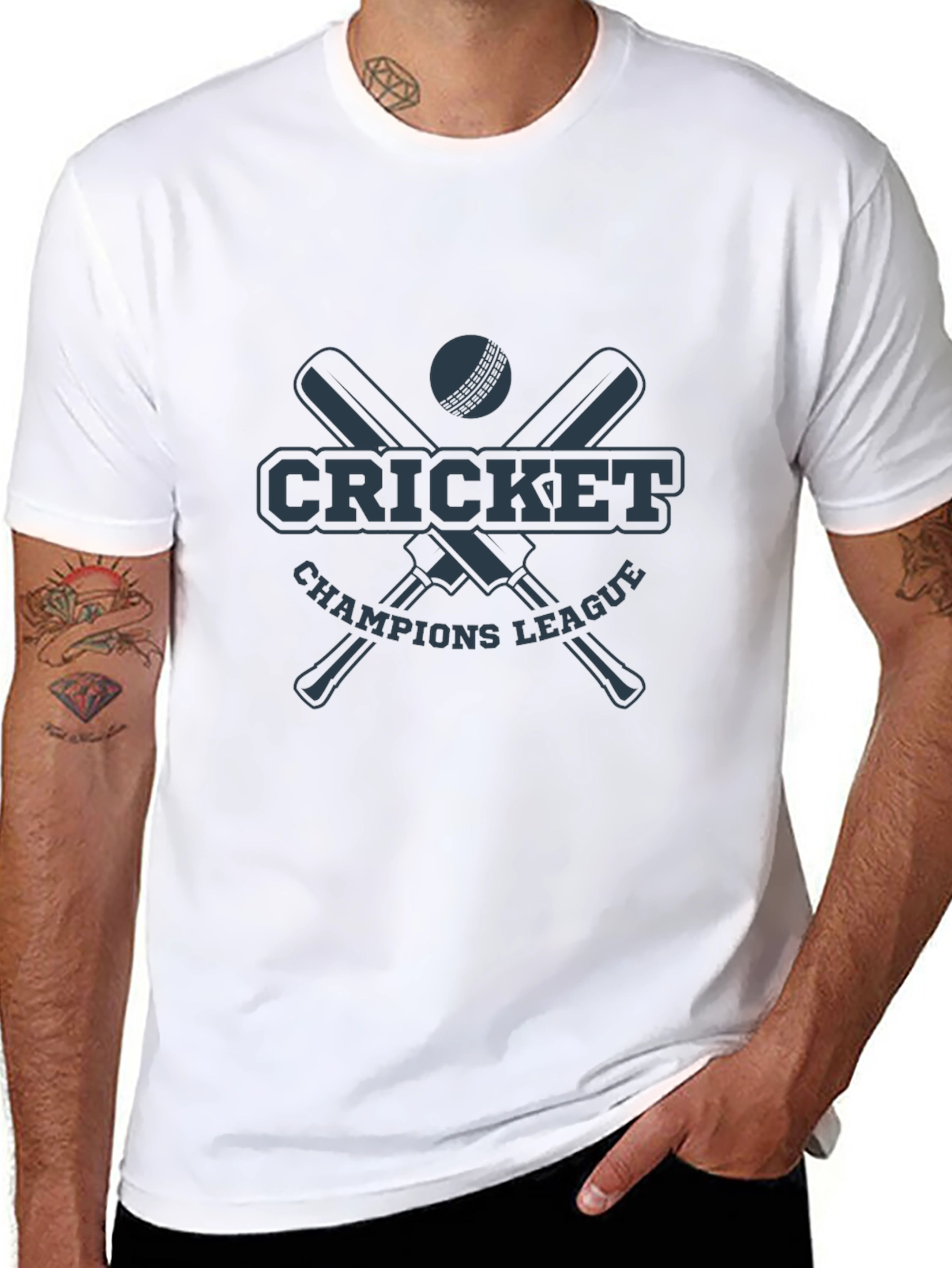 Cricket Champions League Graphic T-Shirt