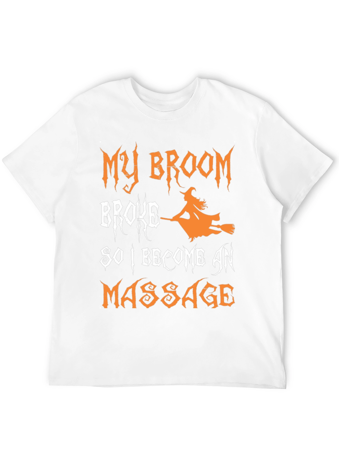 Funny Halloween Massage Therapist T-Shirt
