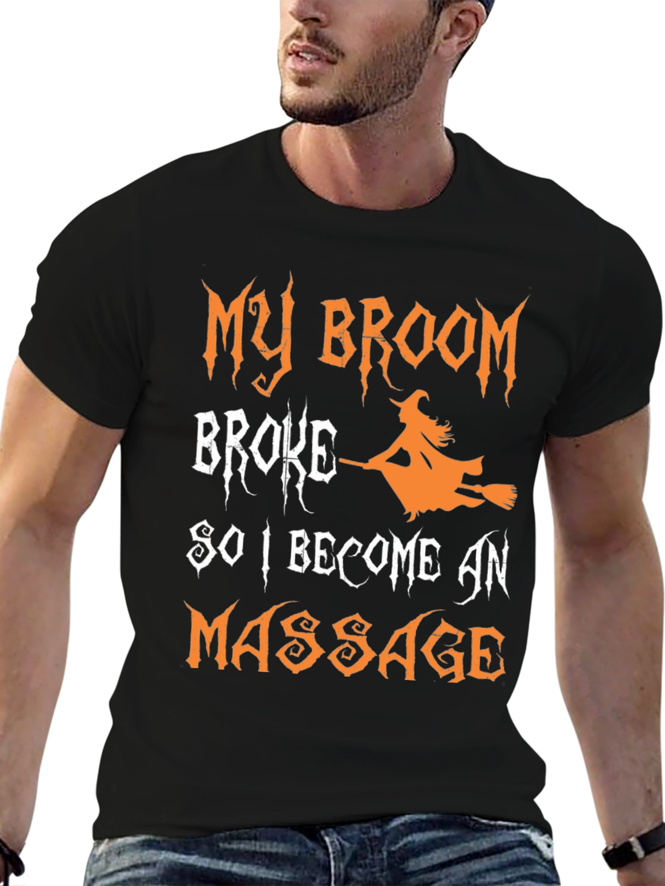 Funny Halloween Massage Therapist T-Shirt