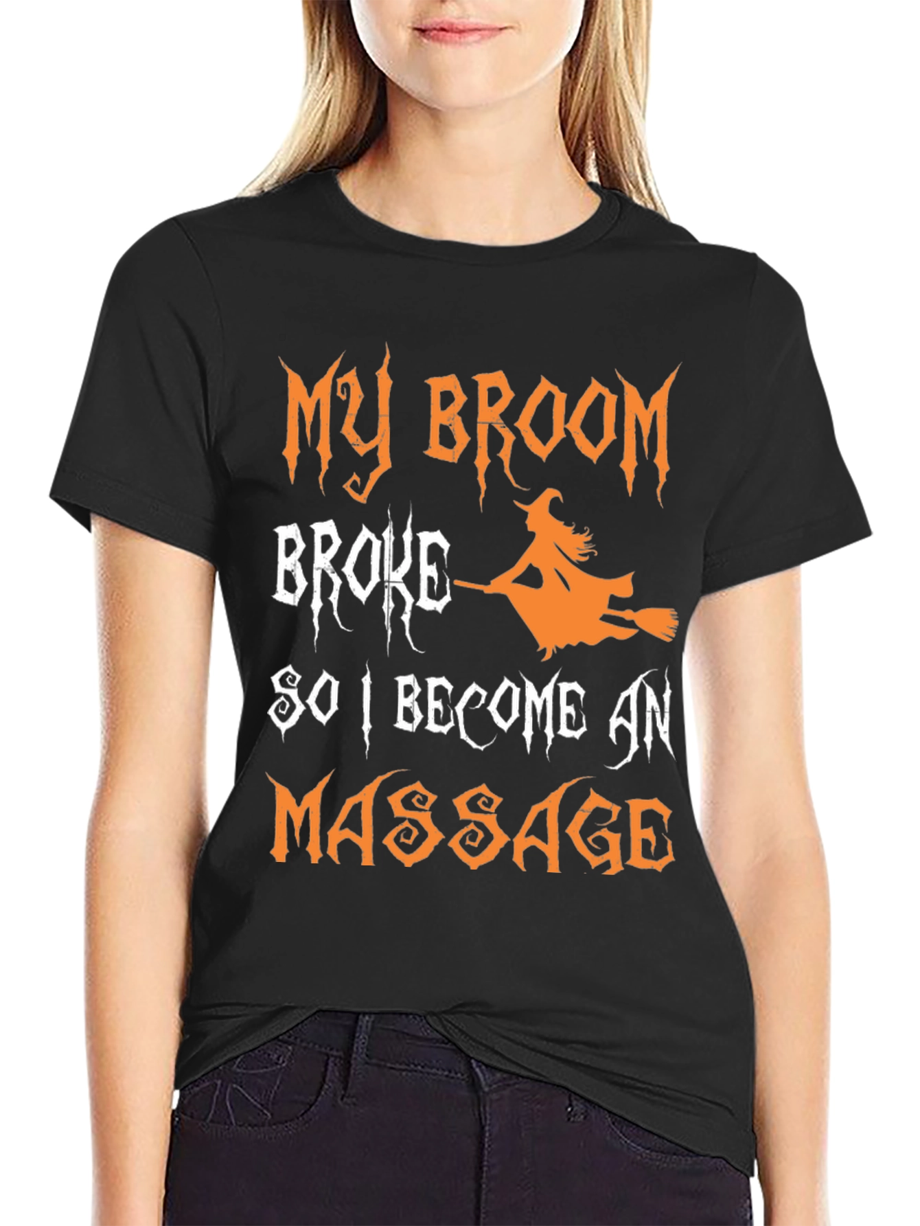 Funny Halloween Massage Therapist T-Shirt