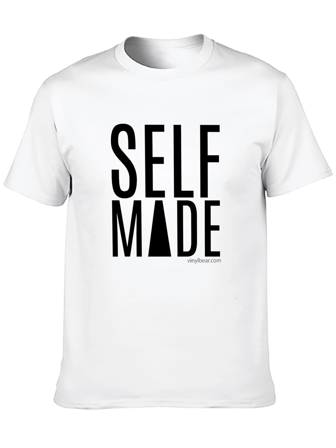 Self Made Graphic Tee - Black Crew Neck