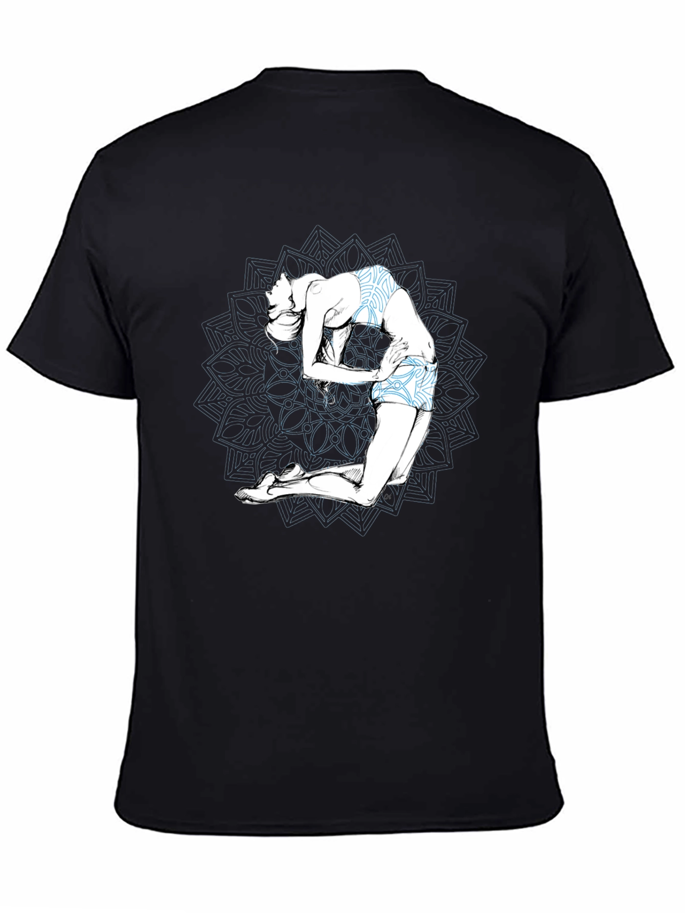 Yoga Pose Graphic Tee - Stylish Comfort