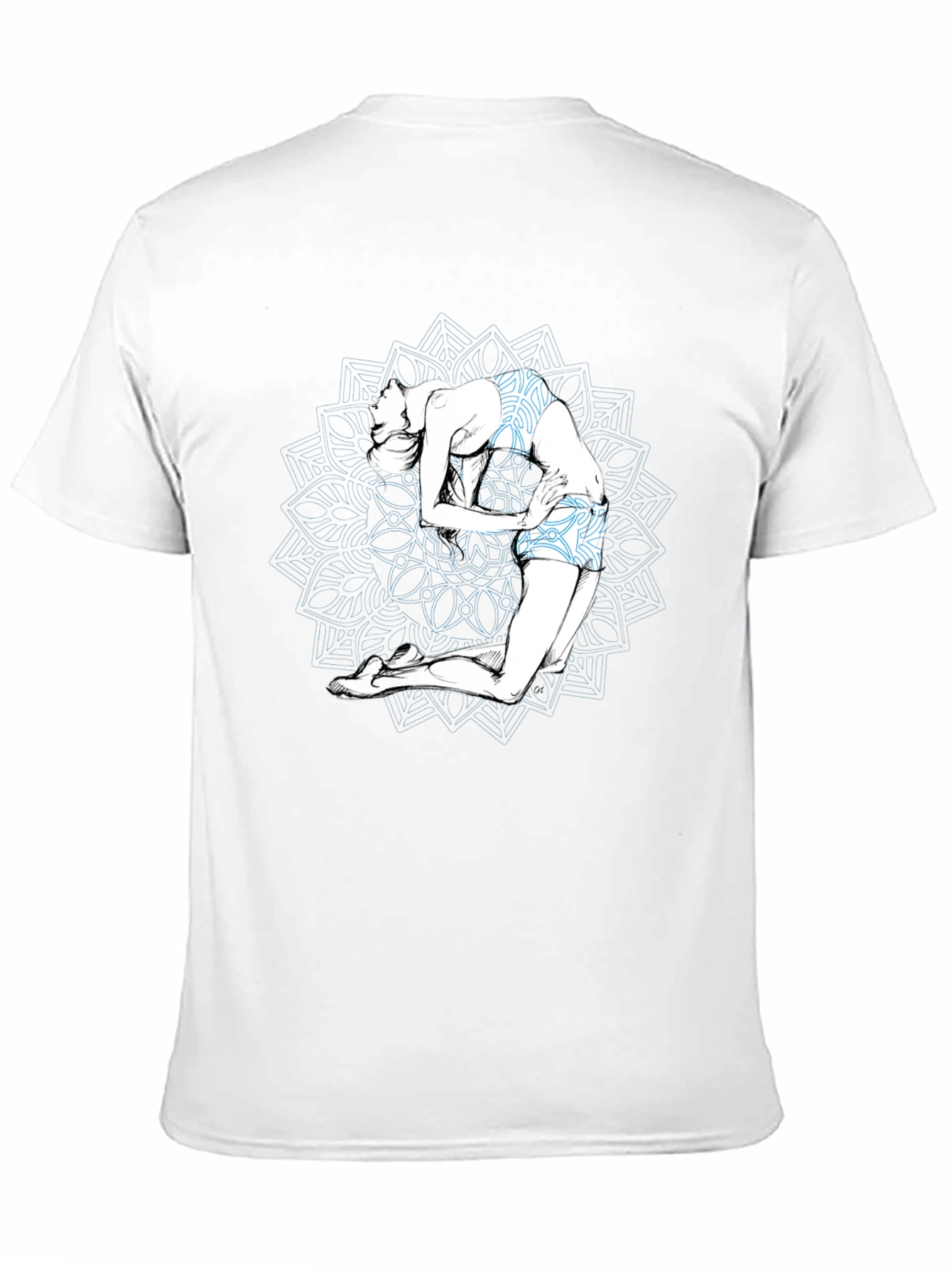 Yoga Pose Graphic Tee - Stylish Comfort