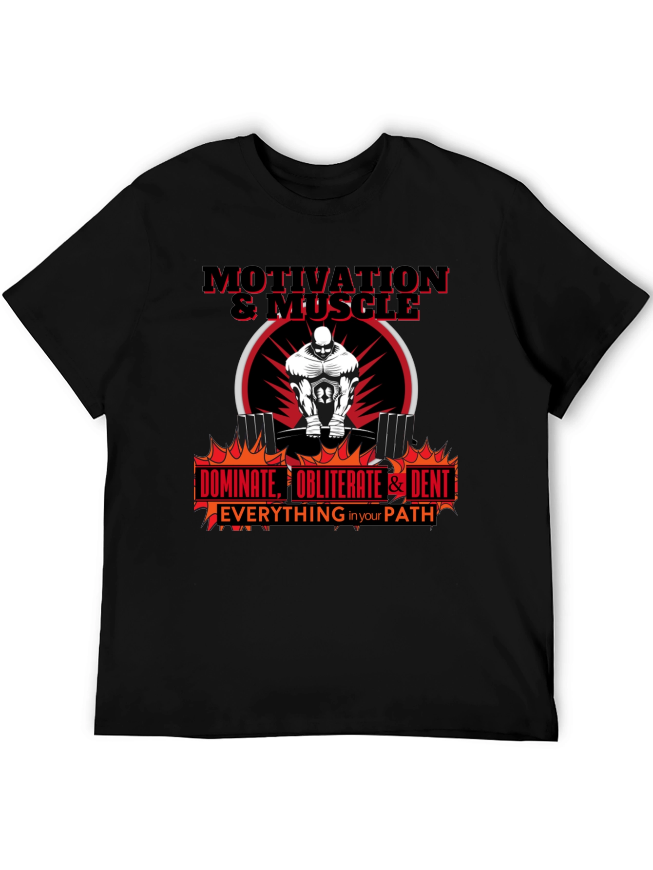 Motivation & Muscle Workout T-Shirt