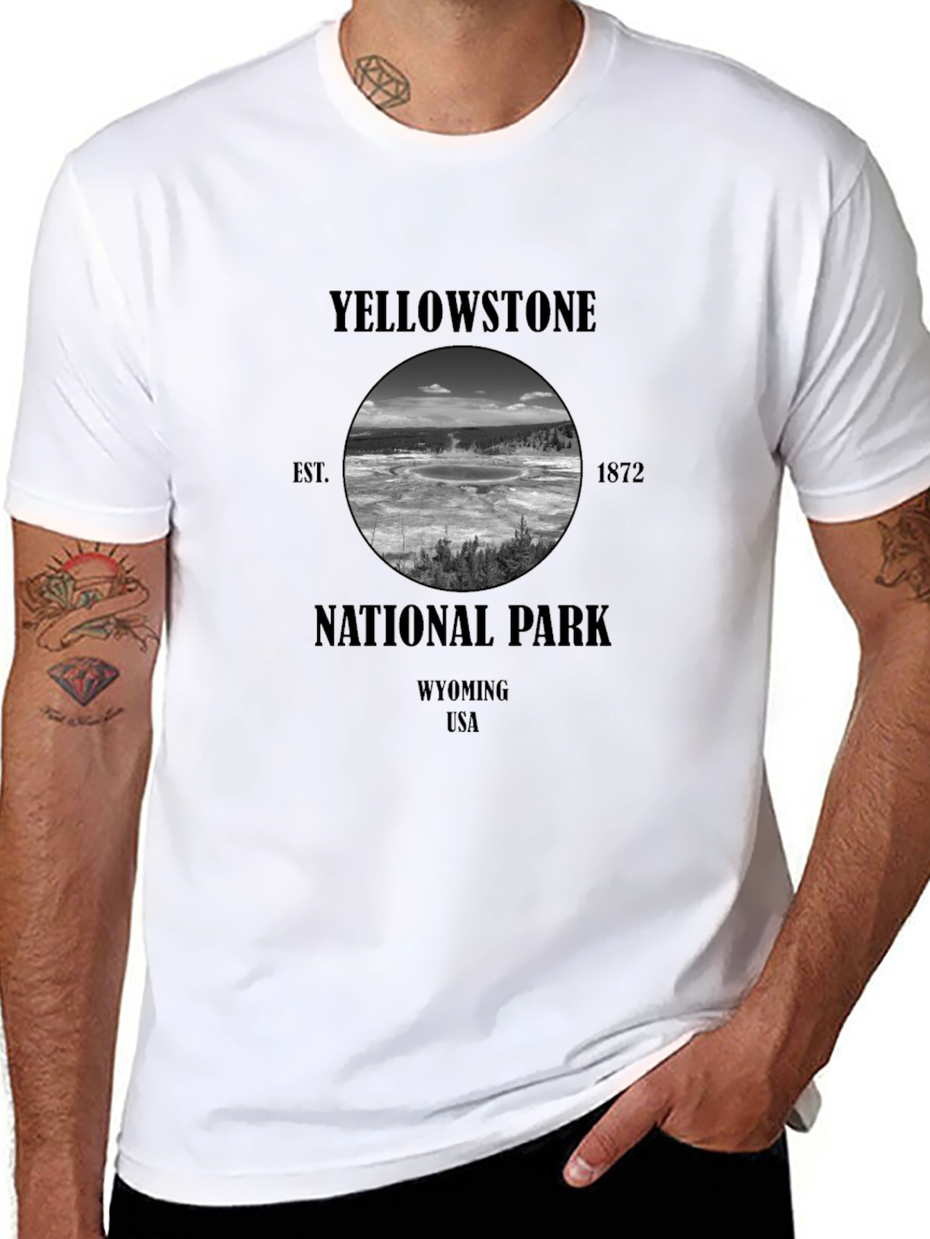 Yellowstone National Park Graphic Tee