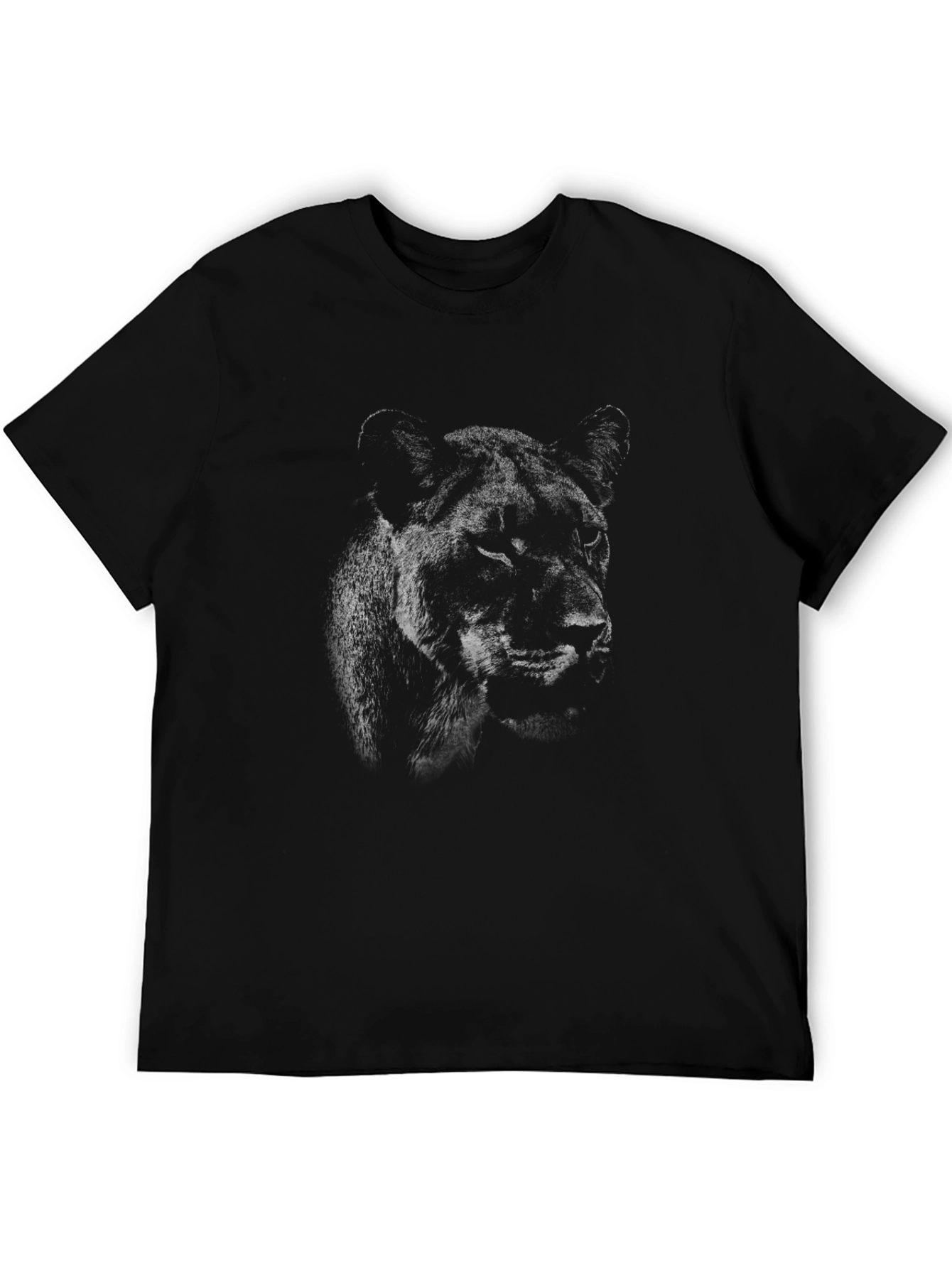 Lioness Graphic Tee - Black