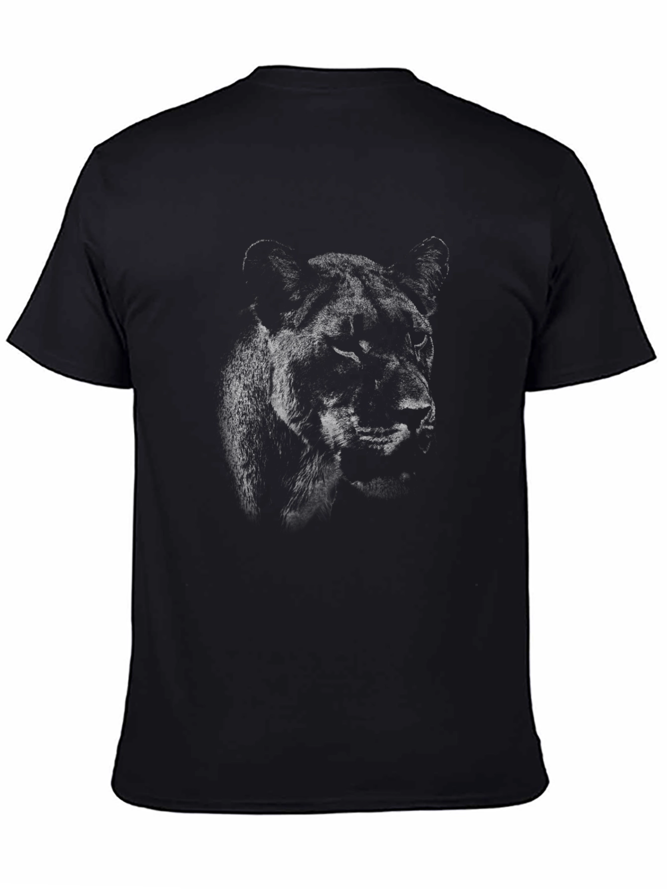 Lioness Graphic Tee - Black