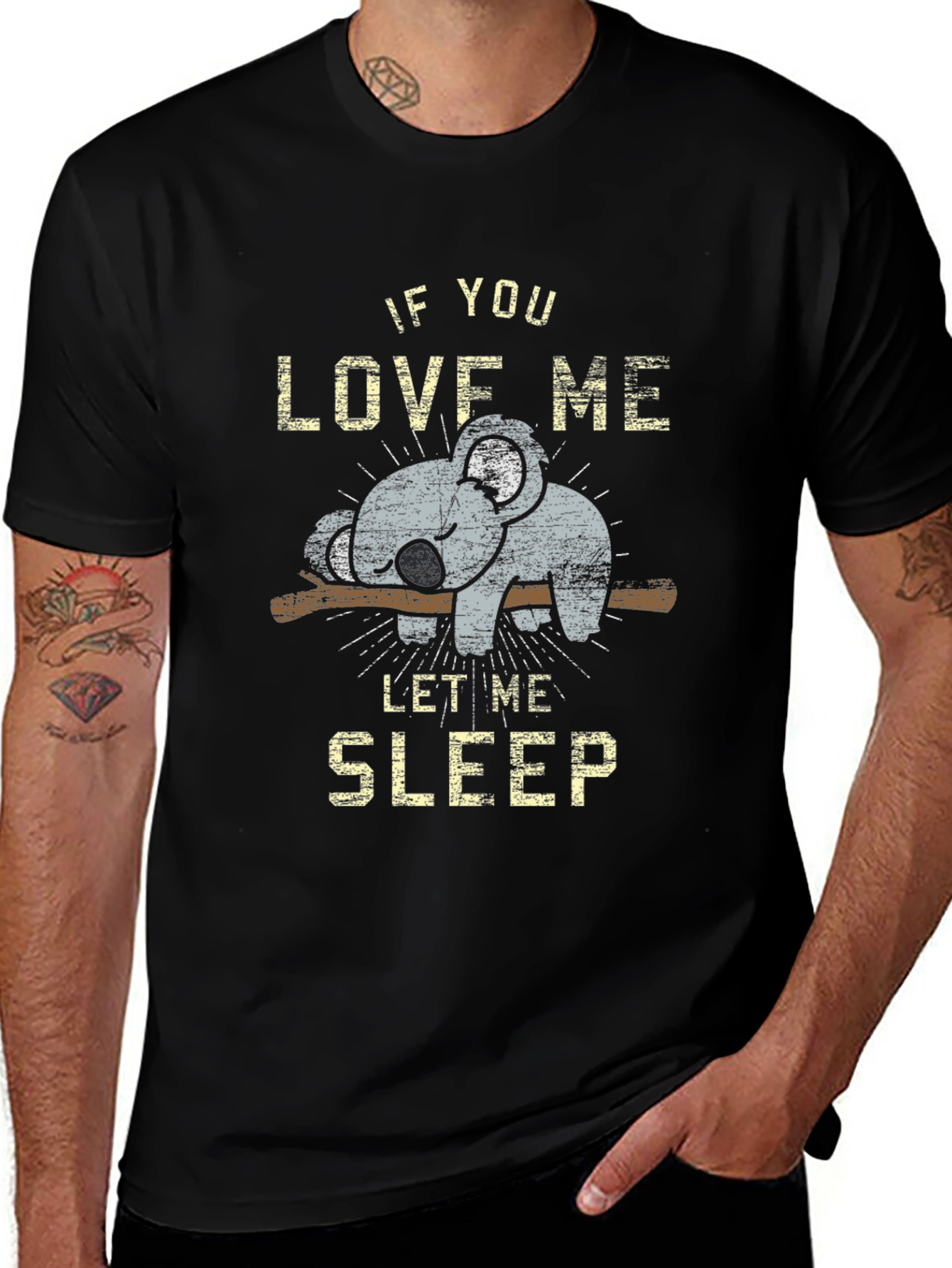 If You Love Me Let Me Sleep T-Shirt