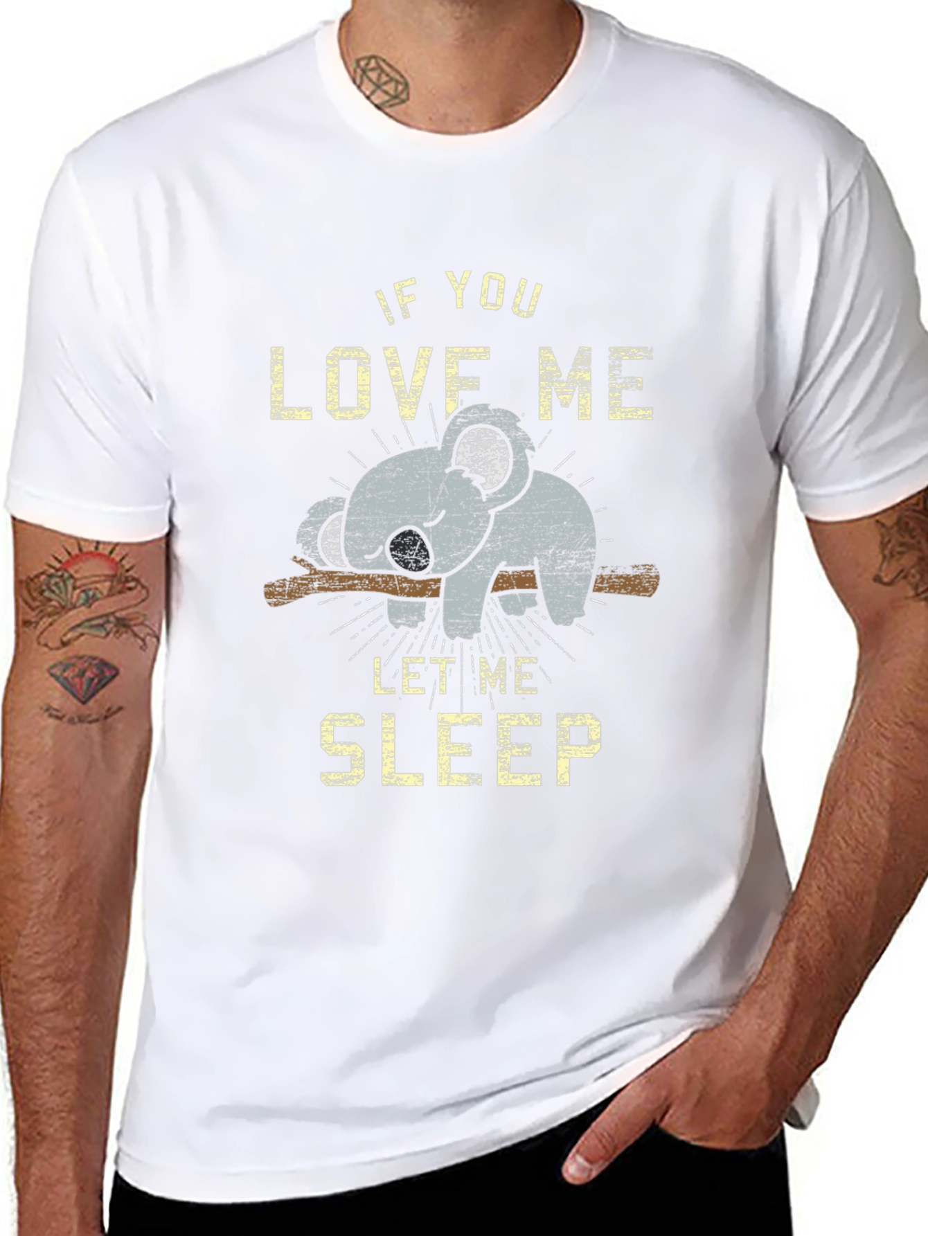 If You Love Me Let Me Sleep T-Shirt