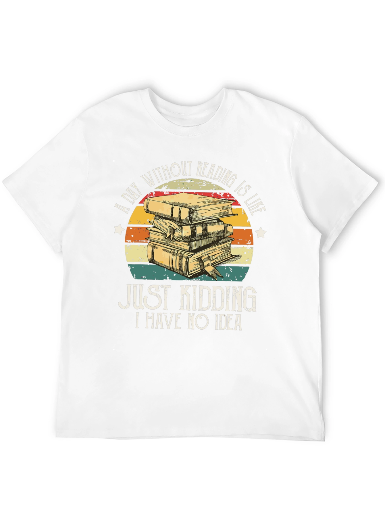 Funny Reading T-Shirt - A Day Without Reading
