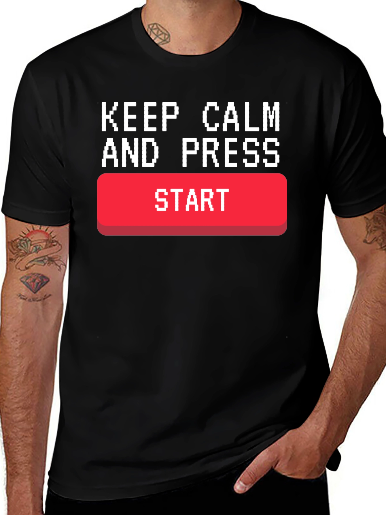 Keep Calm & Press Start T-Shirt