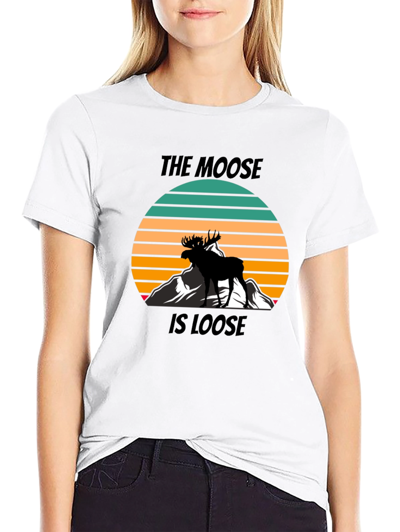 The Moose Is Loose Graphic T-Shirt
