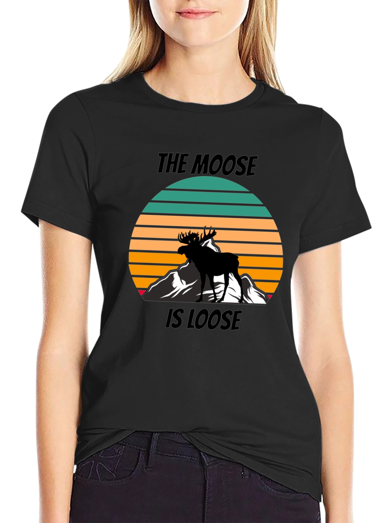 The Moose Is Loose Graphic T-Shirt