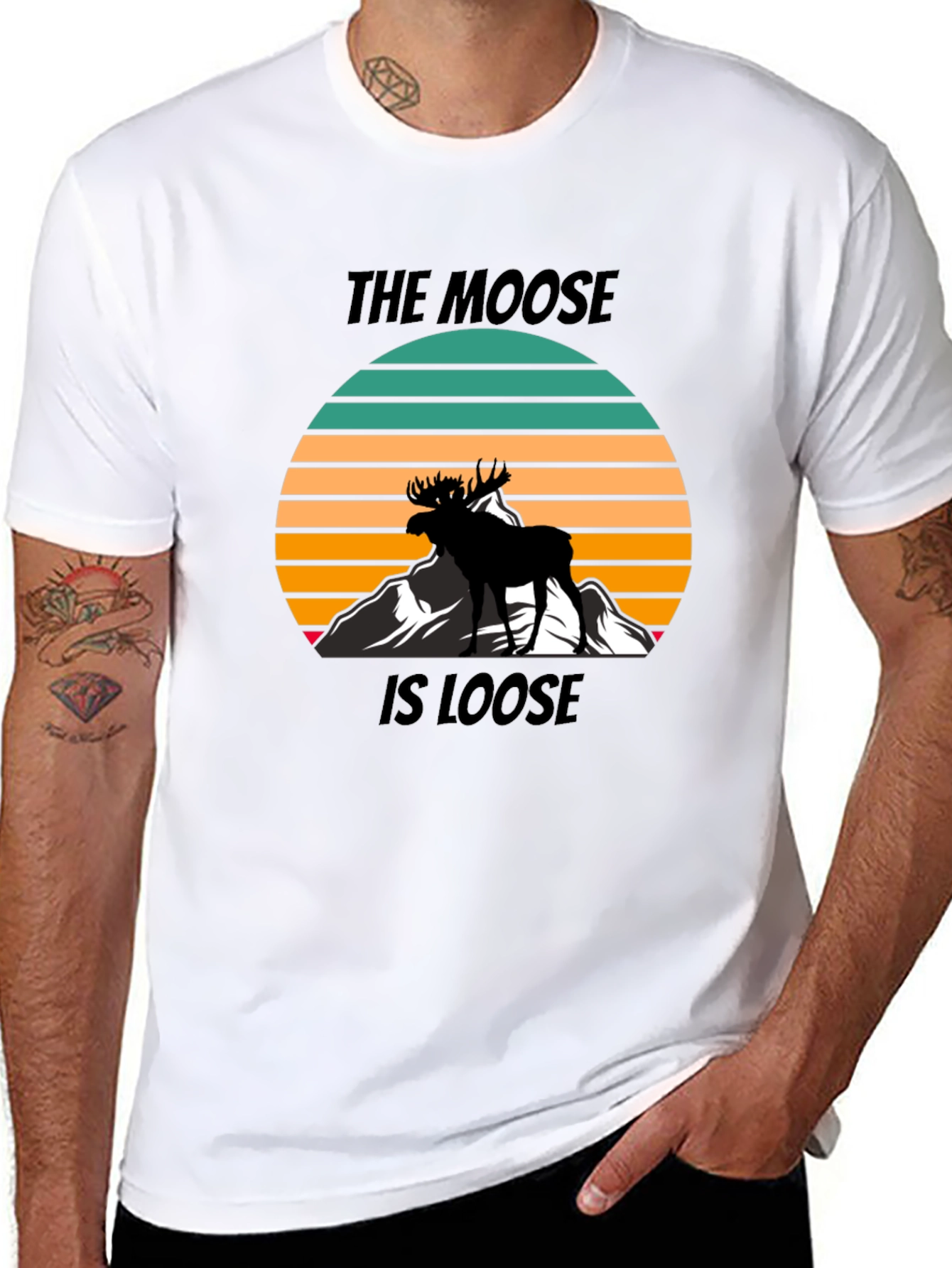 The Moose Is Loose Graphic T-Shirt