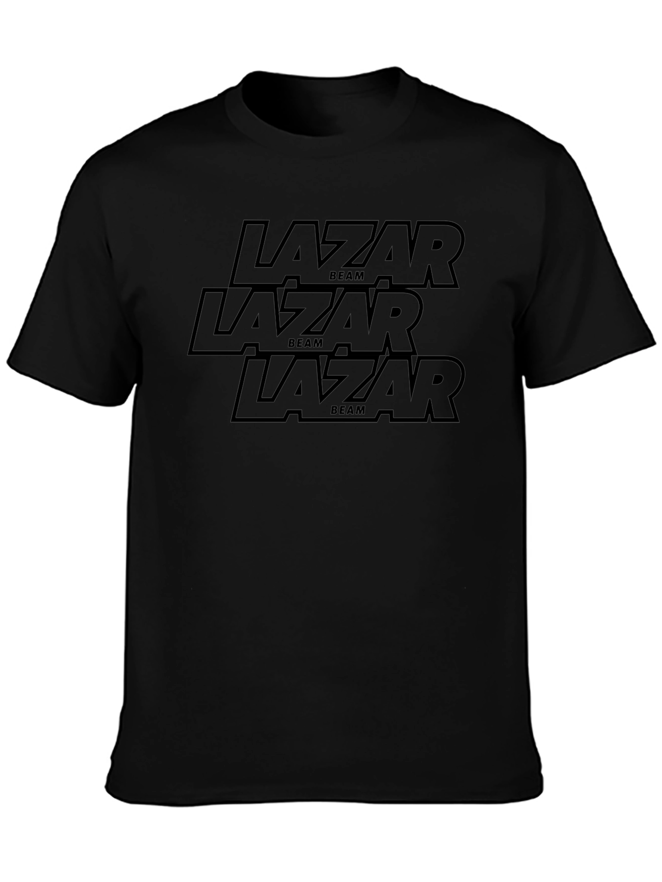 LazarBeam Graphic Tee - Black T-Shirt