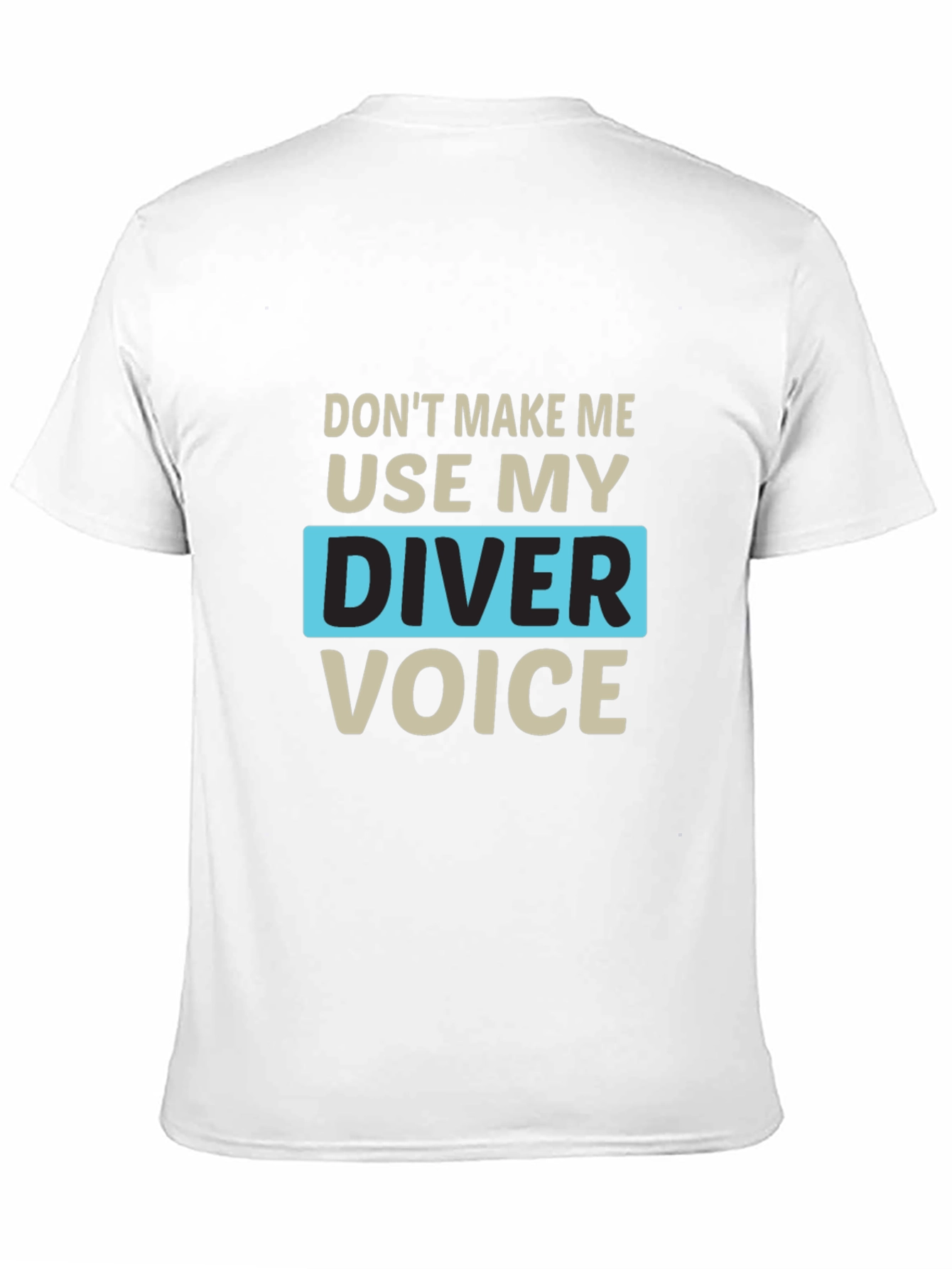 Diver Voice Graphic T-Shirt - Funny Diving Tee