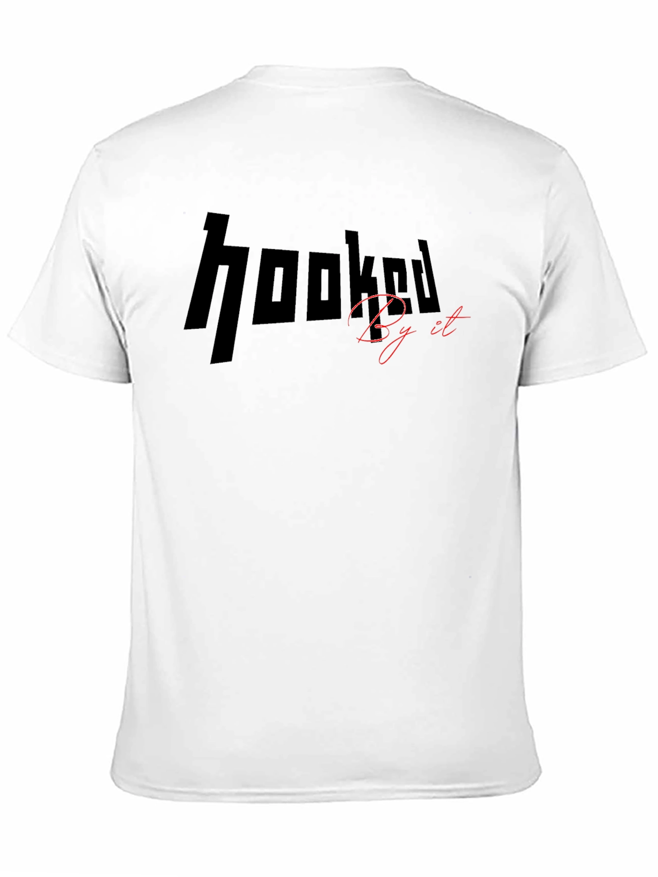 Hooked By It Black T-Shirt