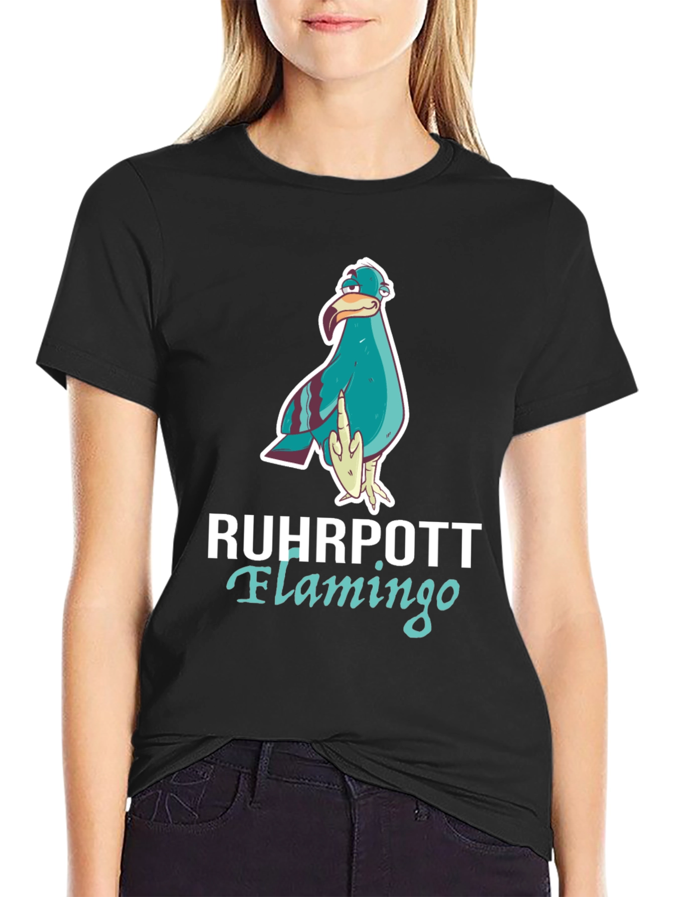 Ruhrpott Flamingo Graphic Tee