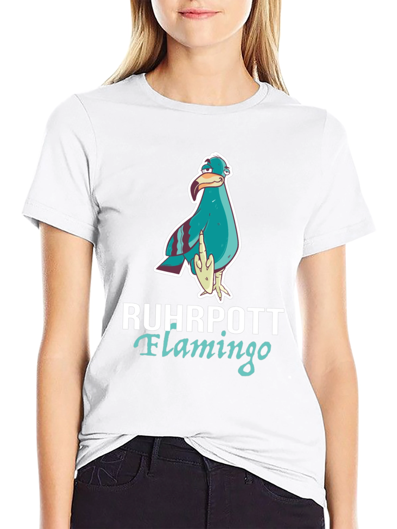 Ruhrpott Flamingo Graphic Tee
