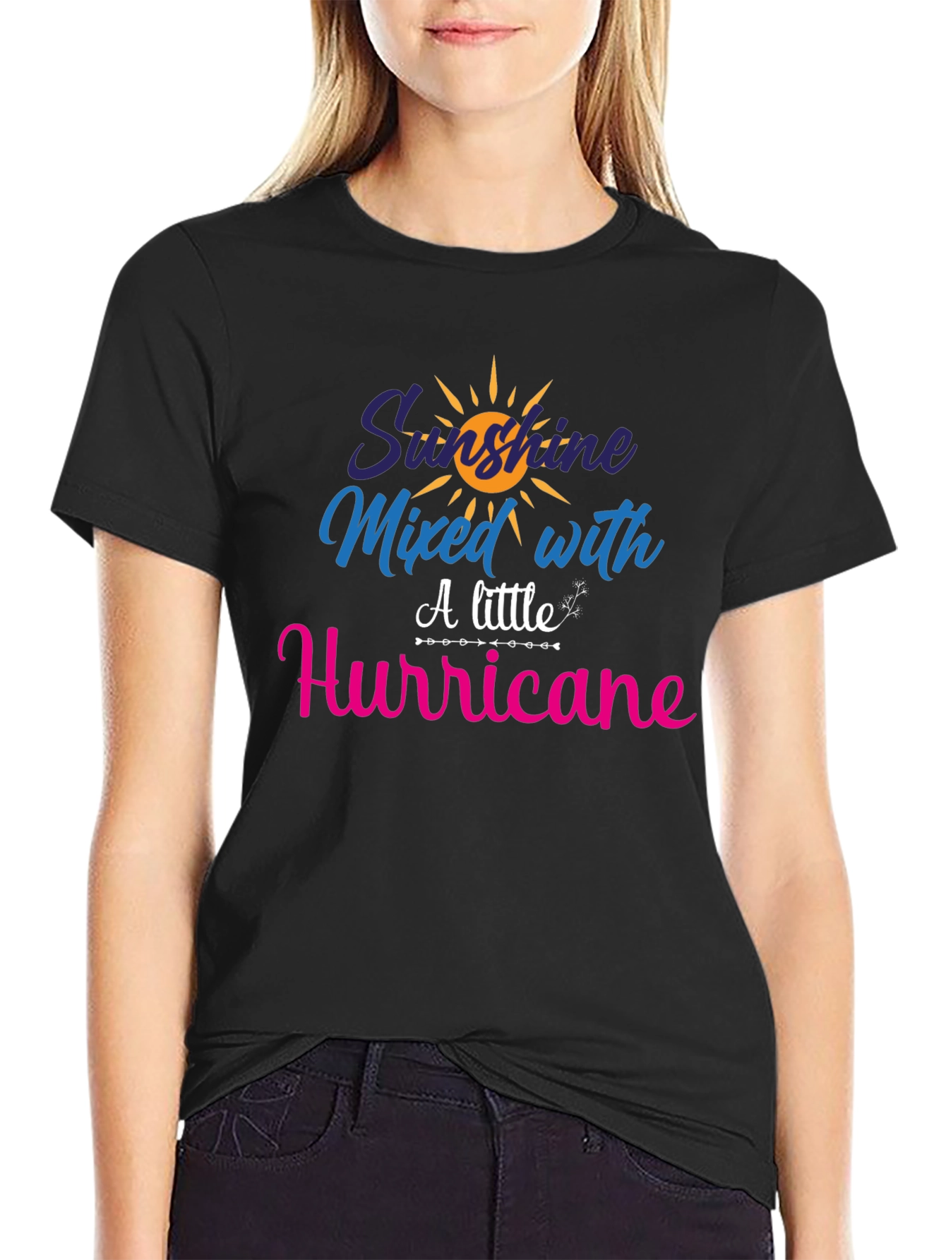 Sunshine & Hurricane Graphic T-Shirt