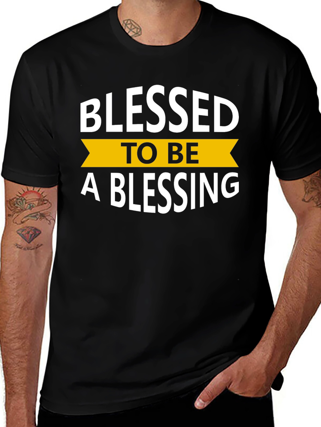 Blessed To Be A Blessing Graphic Tee