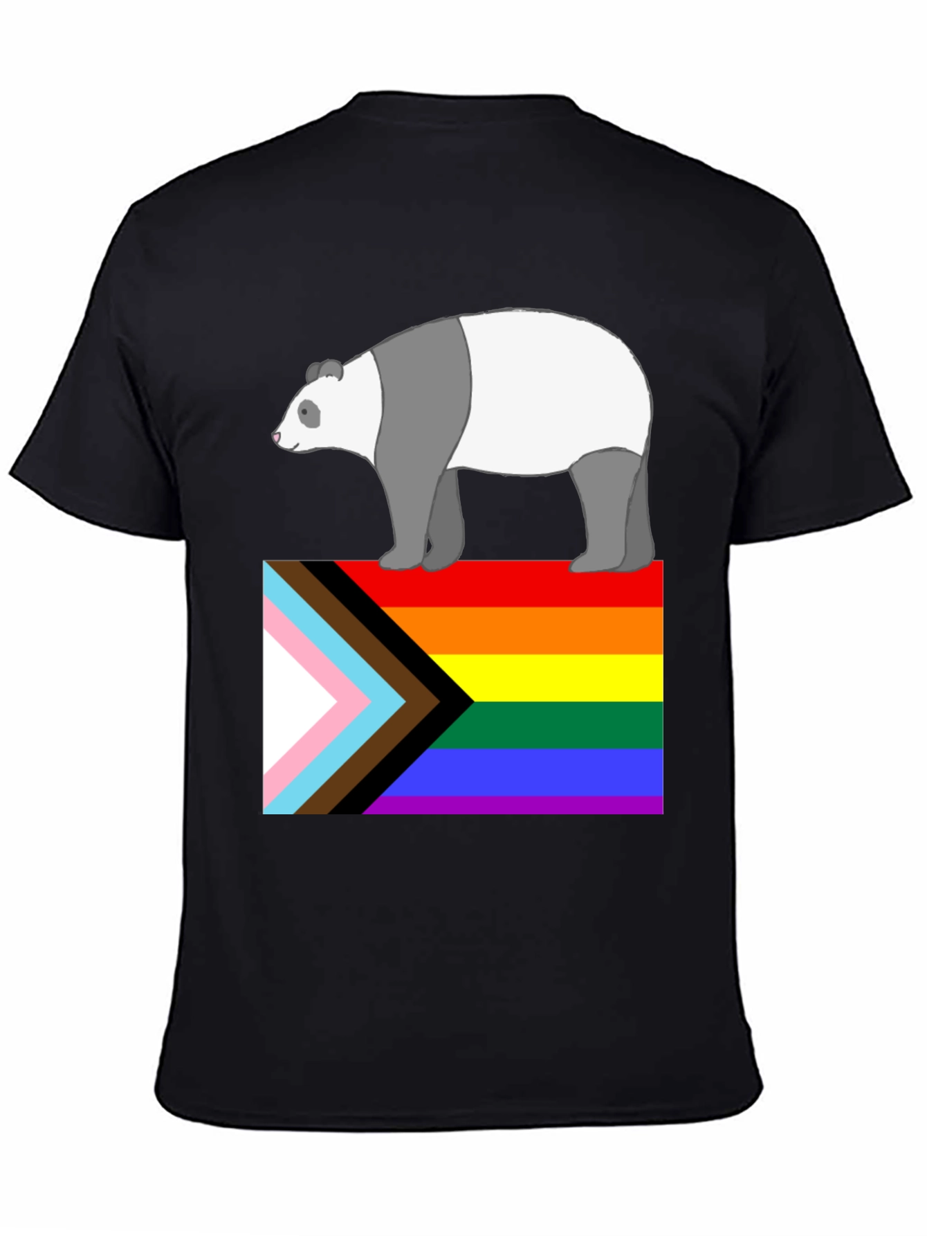 Pride Panda Graphic T-Shirt