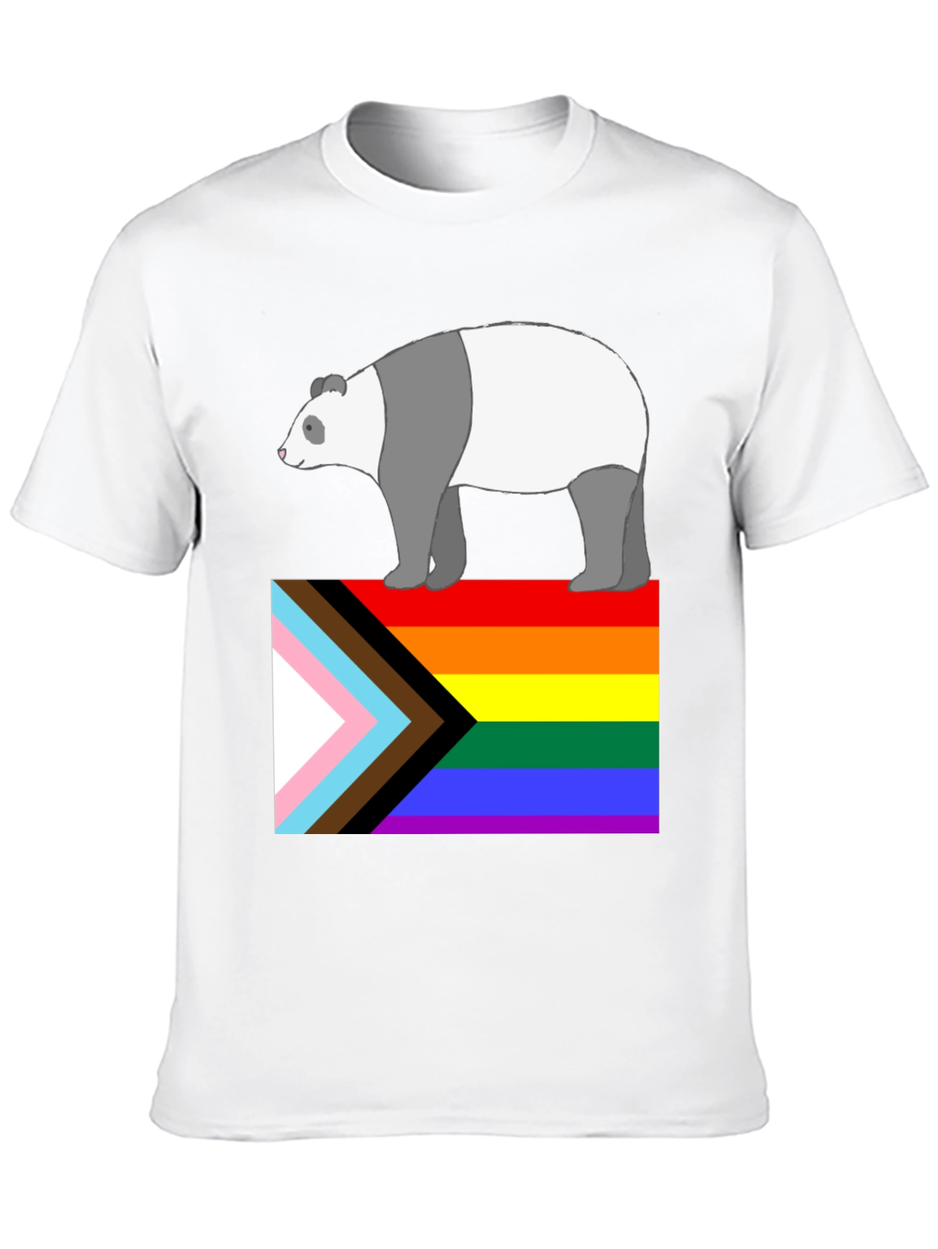 Pride Panda Graphic T-Shirt