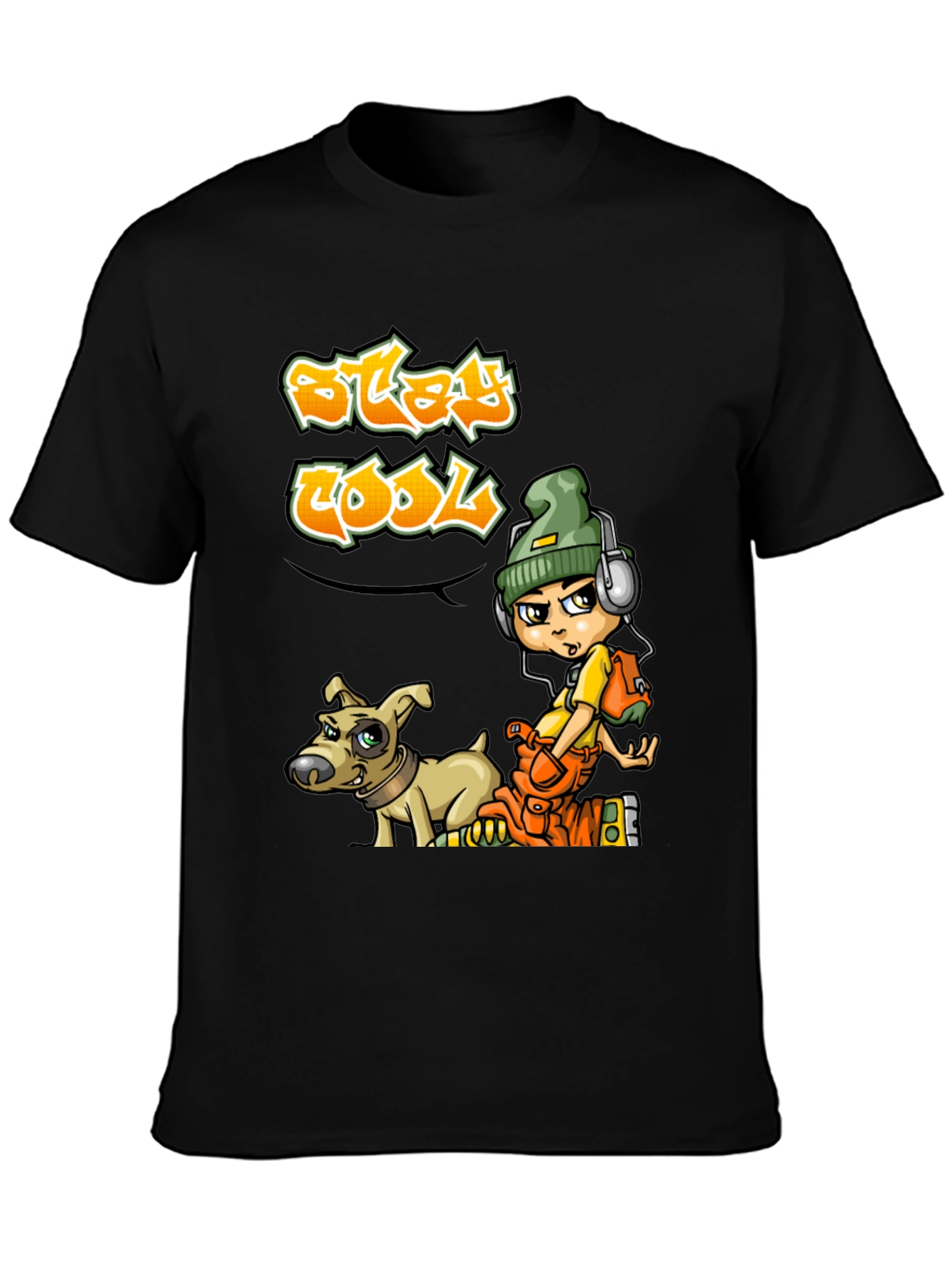 Stay Cool Graphic Print T-Shirt