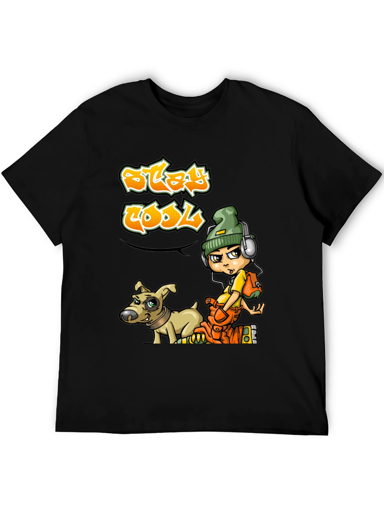 Stay Cool Graphic Print T-Shirt