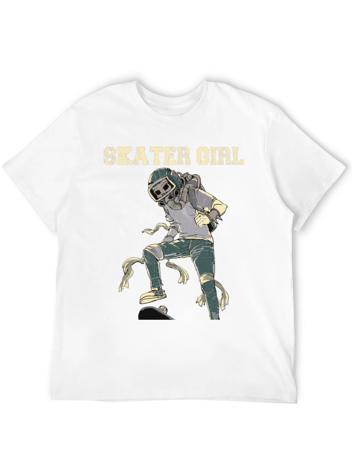 Skater Girl T-Shirt: Unique Graphic Tee