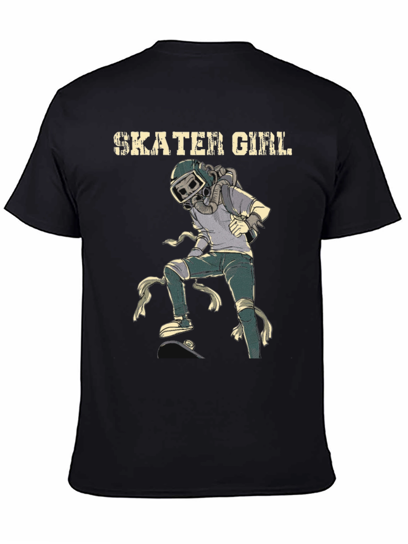 Skater Girl T-Shirt: Unique Graphic Tee