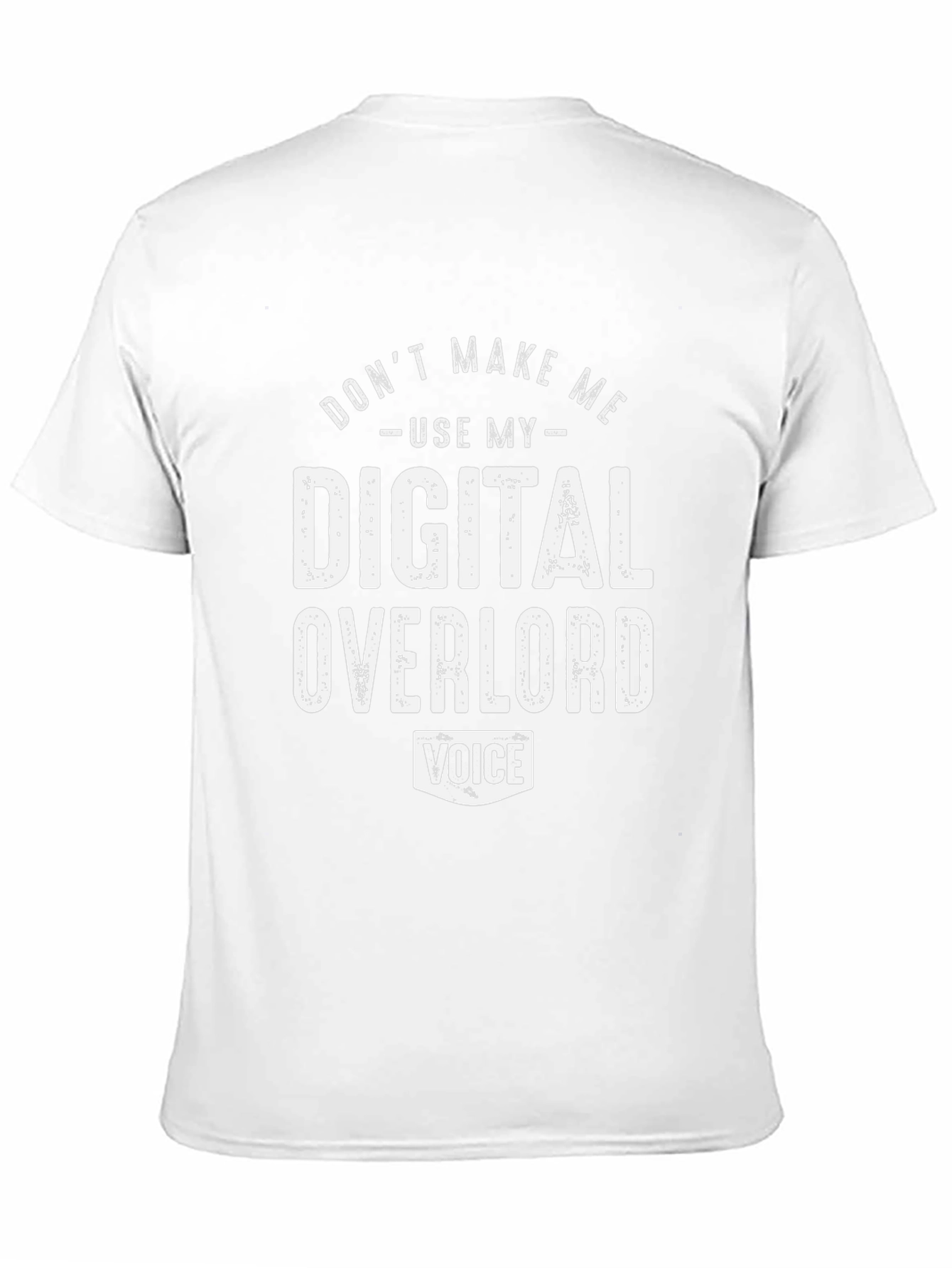 Digital Overlord Funny Graphic Novelty T-Shirt