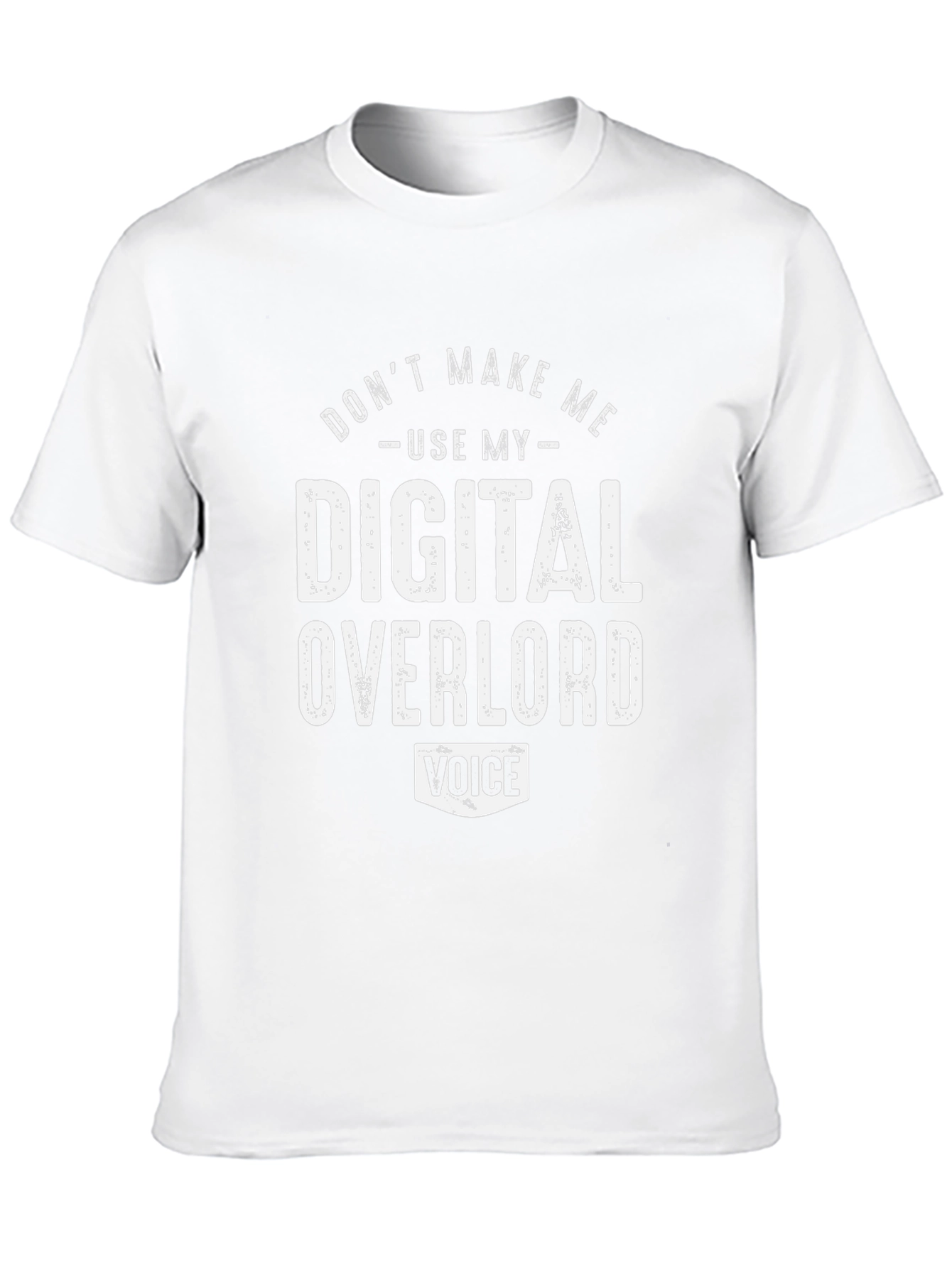 Digital Overlord Funny Graphic Novelty T-Shirt