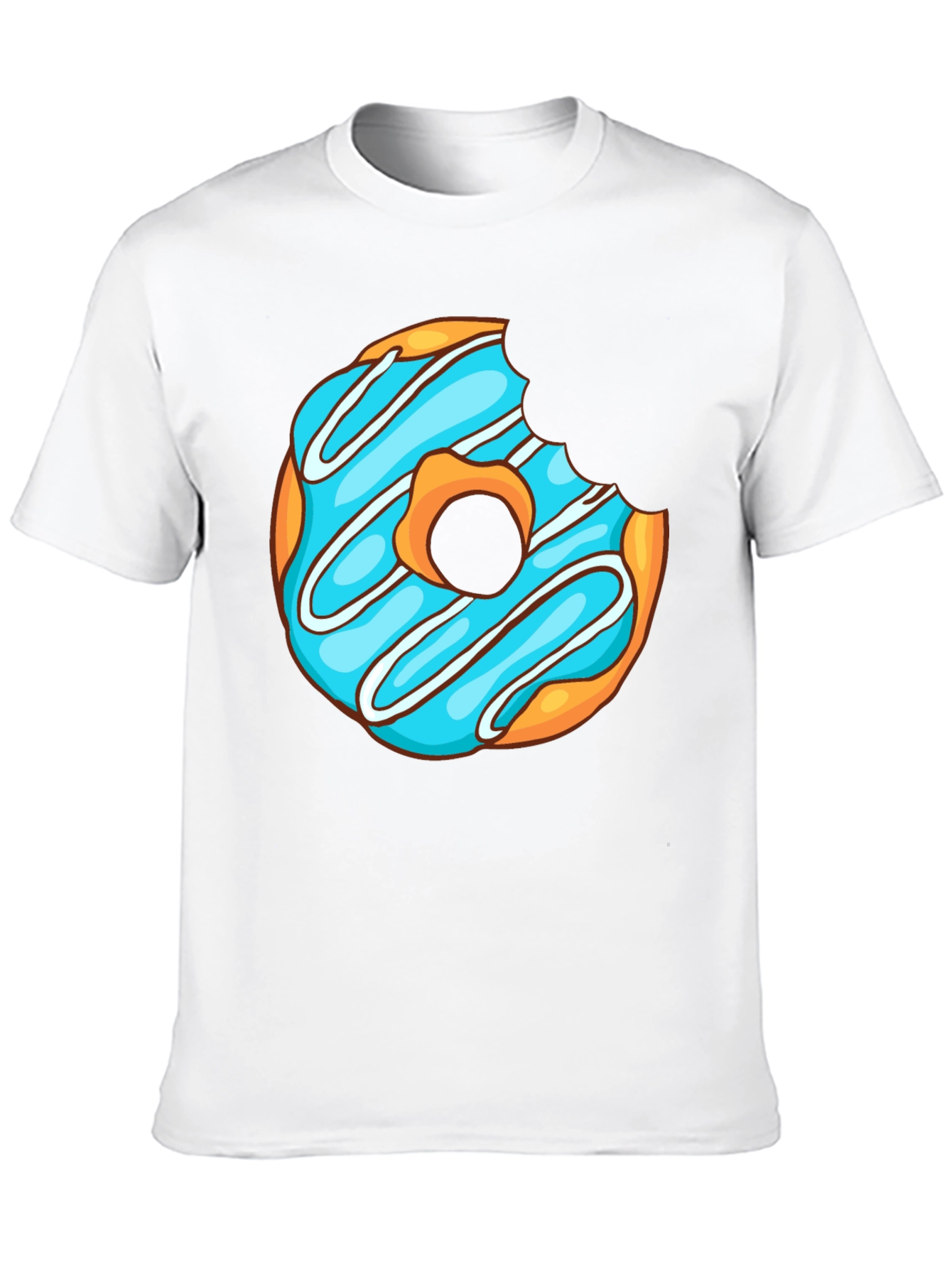 Donut Graphic Tee - Funny Dessert Lover T-Shirt