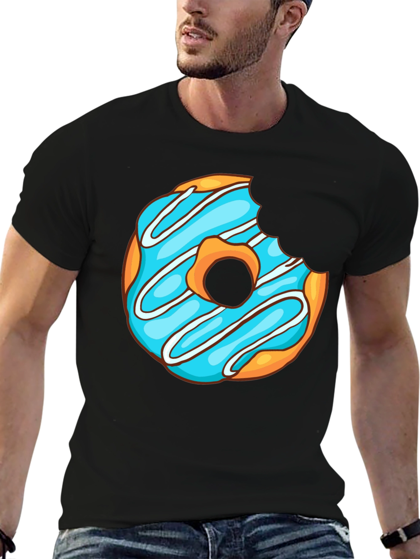 Donut Graphic Tee - Funny Dessert Lover T-Shirt