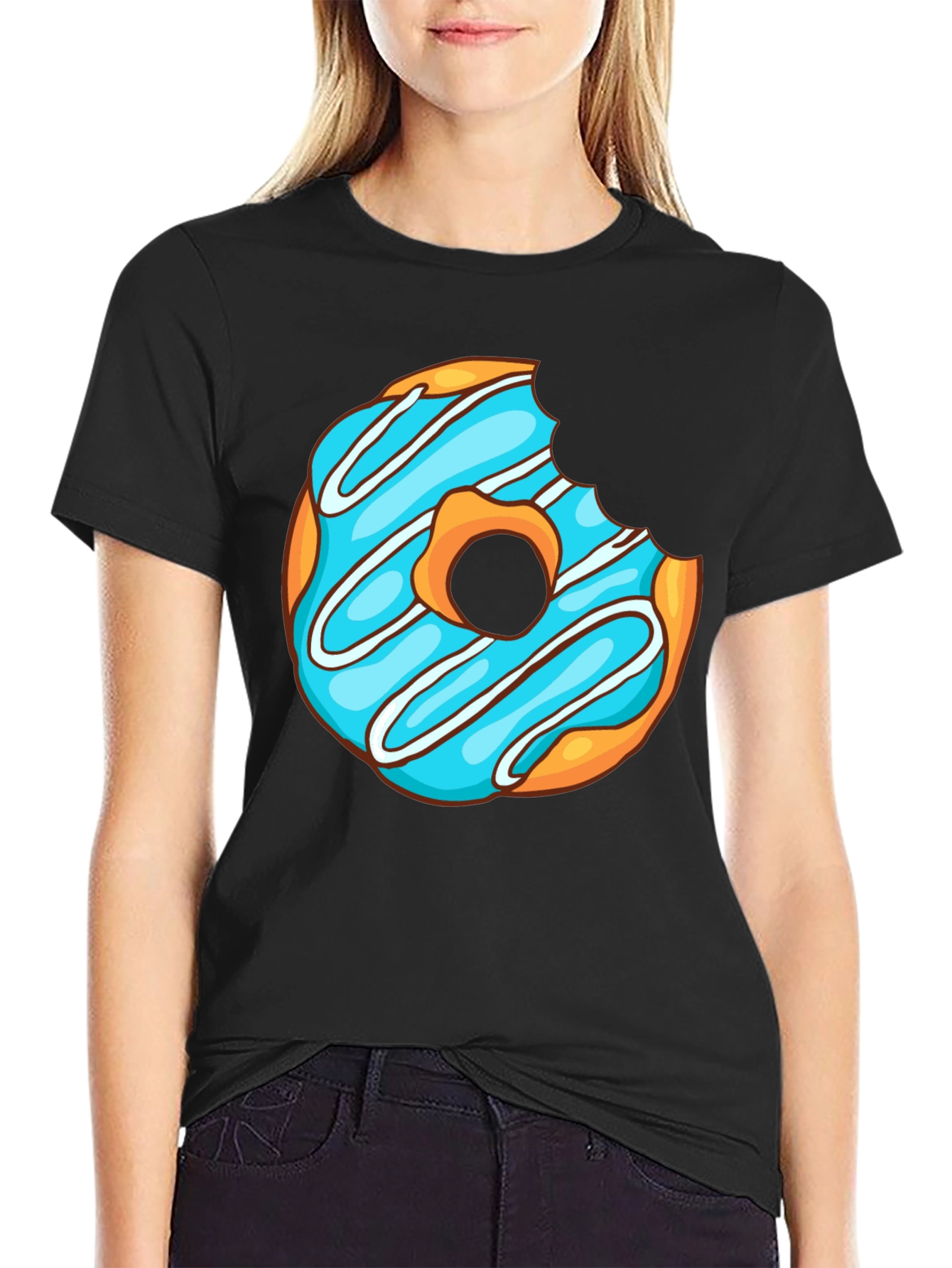 Donut Graphic Tee - Funny Dessert Lover T-Shirt