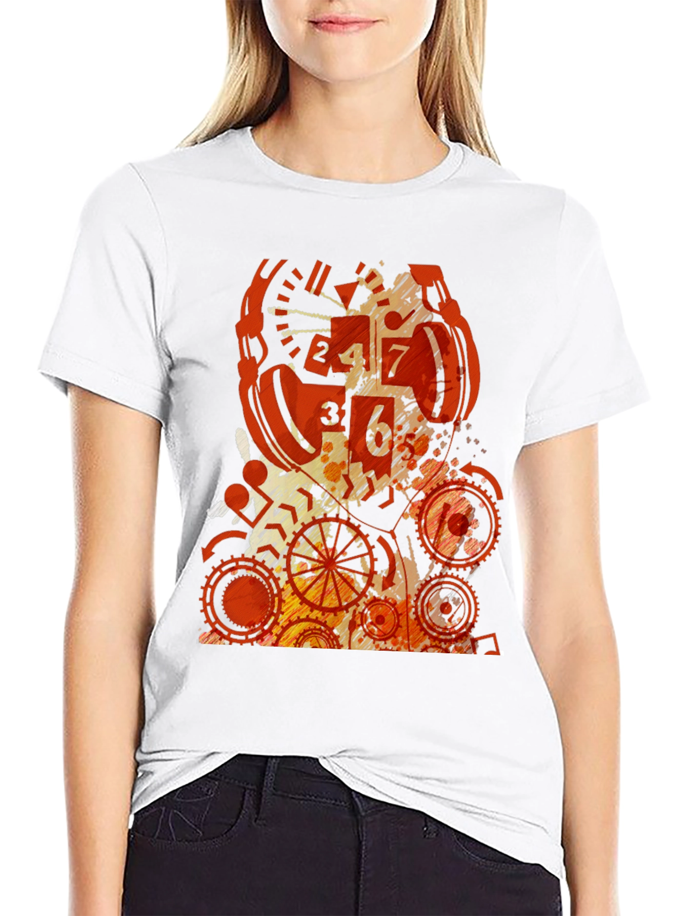 Gearhead Style Black T-Shirt