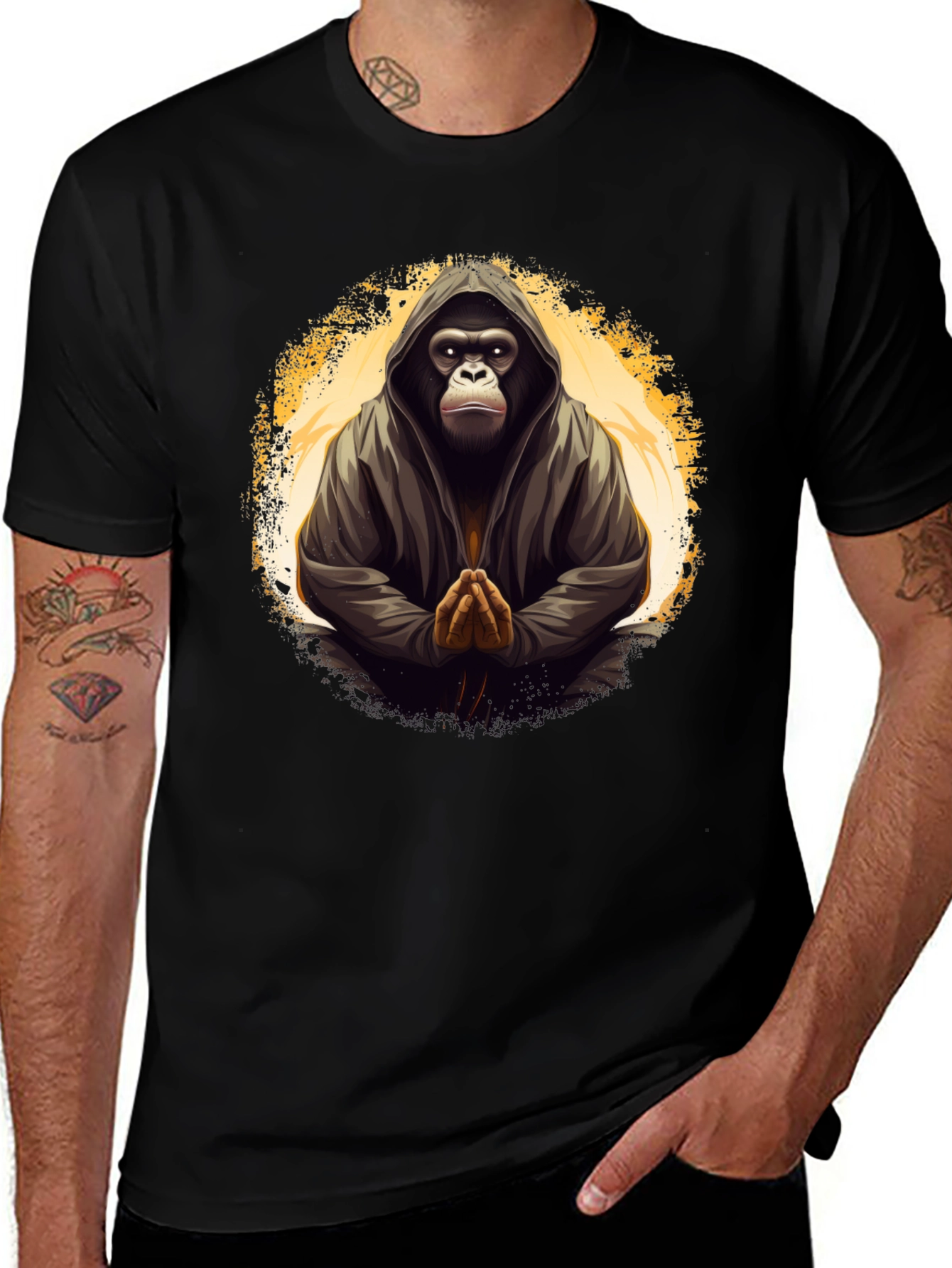 Zen Gorilla Graphic Tee