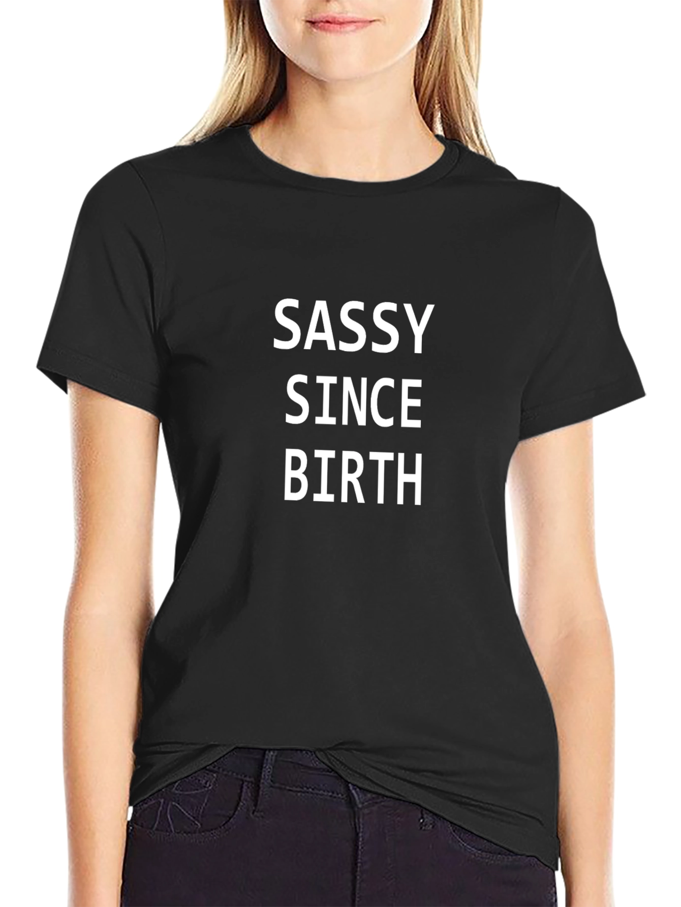 Sassy Since Birth Graphic Tee - Unisex Cotton T-Shirt