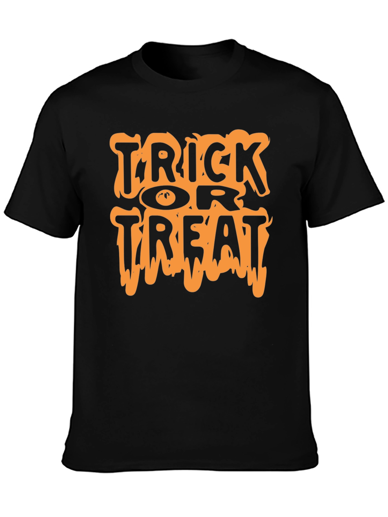 Halloween Trick or Treat Black T-Shirt