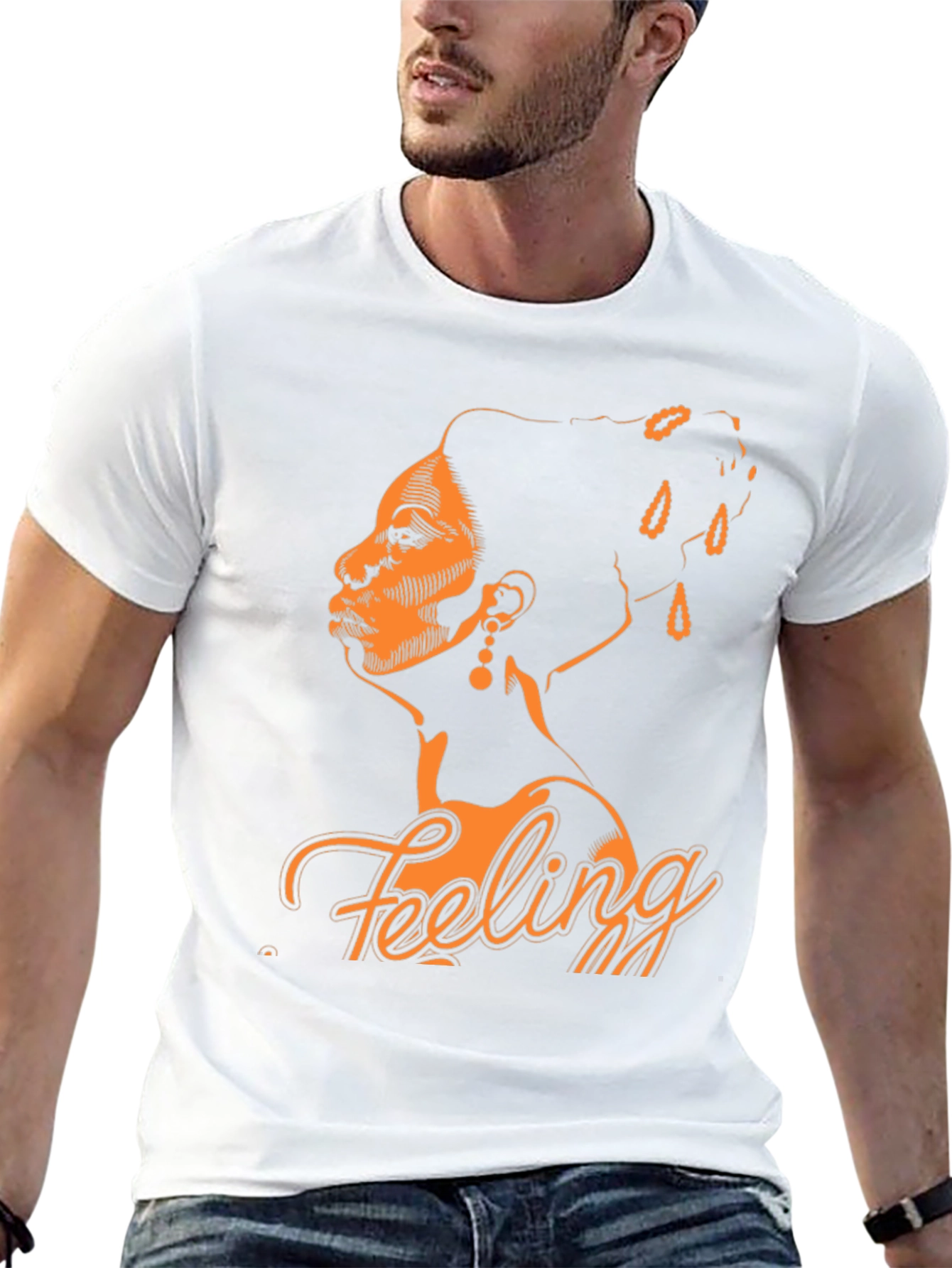 Stylish Feeling Graphic Print Tee