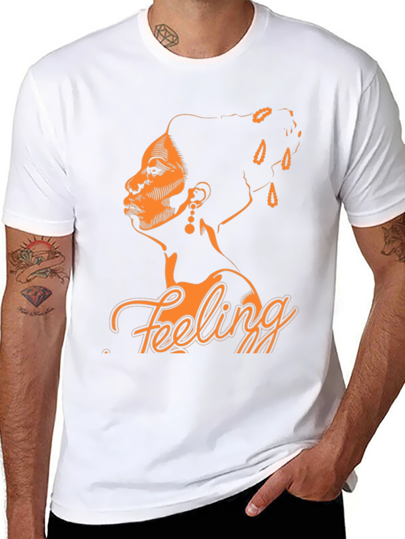 Stylish Feeling Graphic Print Tee