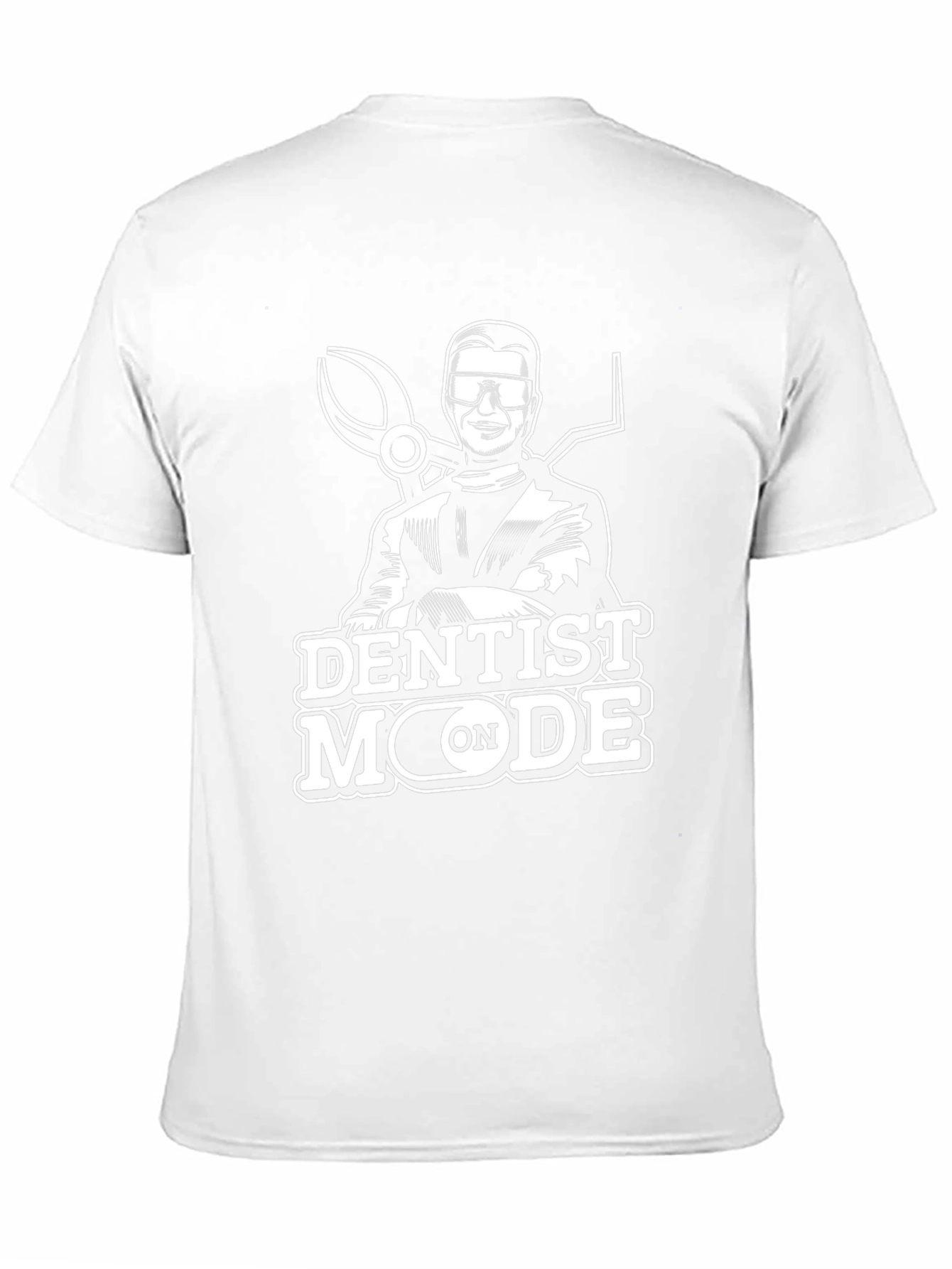 Dentist Mode On Graphic Tee - Black T-Shirt