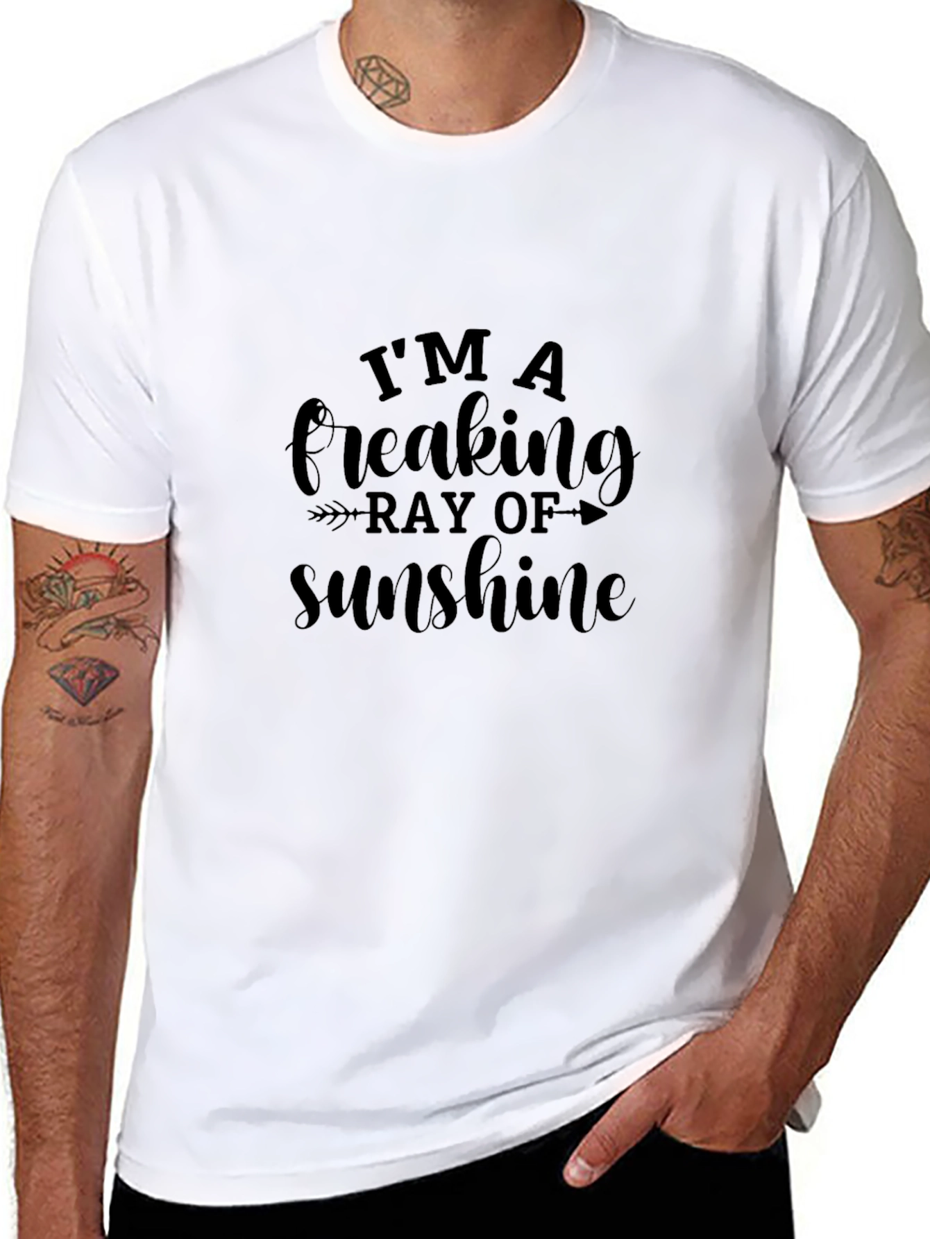 Im A Freaking Ray of Sunshine Graphic Tee