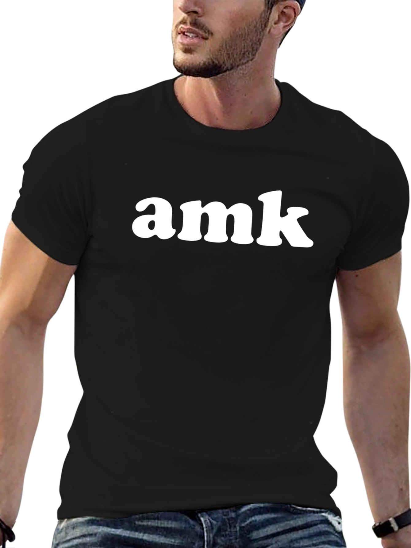AMK Graphic Tee - Classic Black