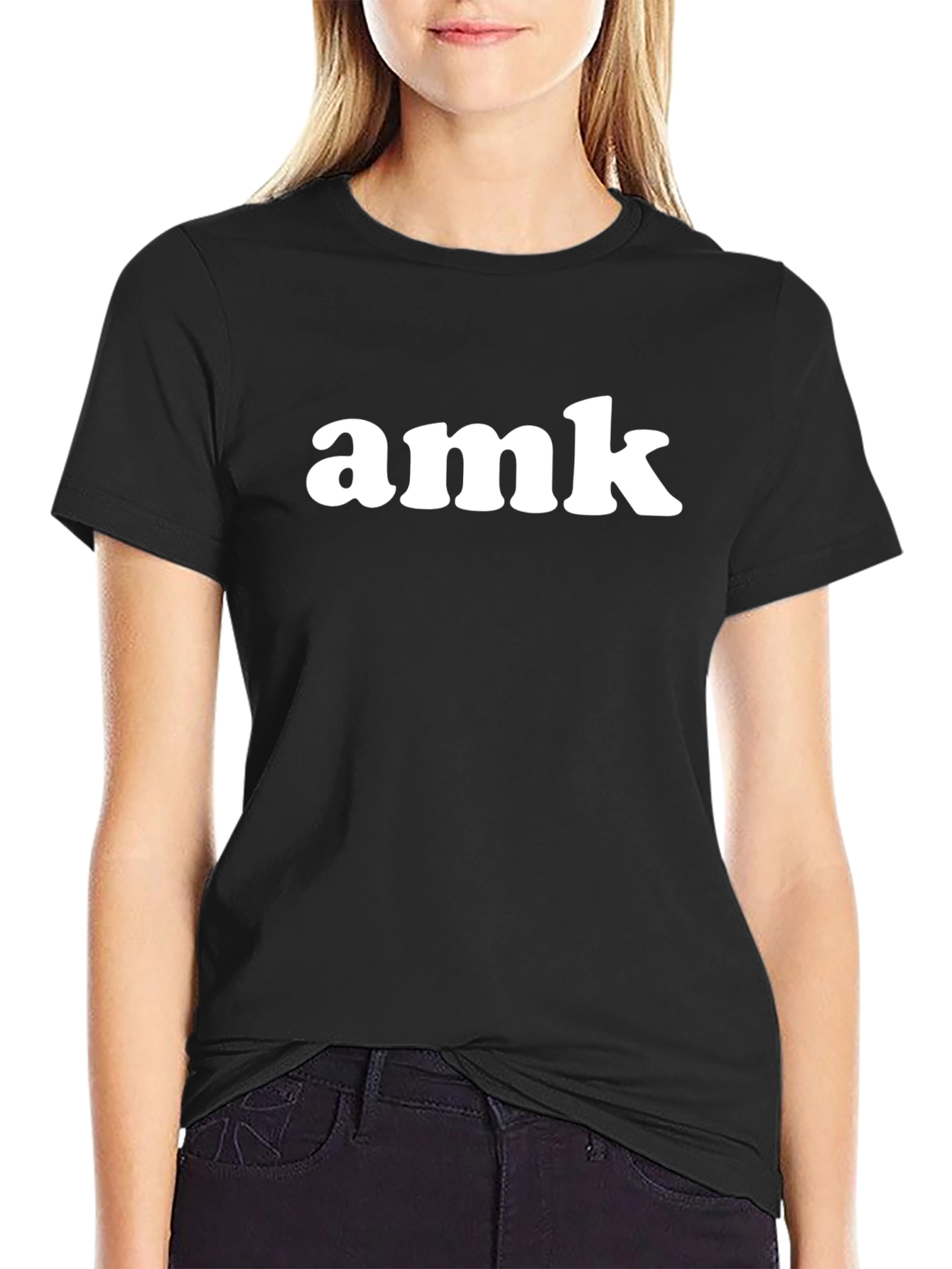 AMK Graphic Tee - Classic Black
