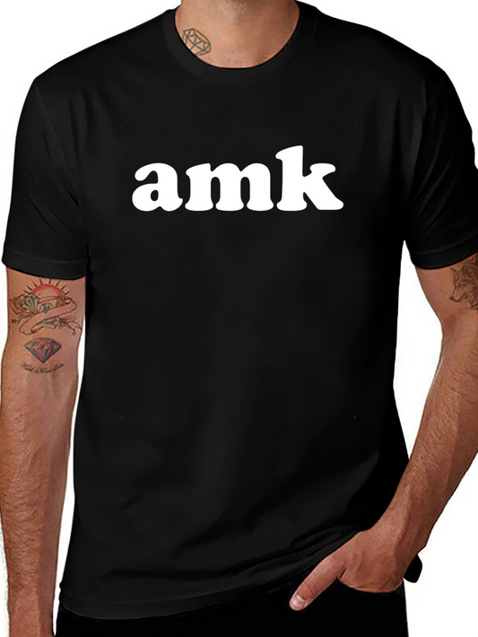AMK Graphic Tee - Classic Black
