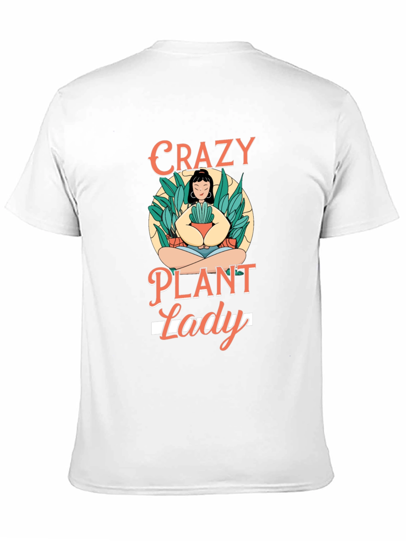 Crazy Plant Lady Graphic Tee - Black T-Shirt