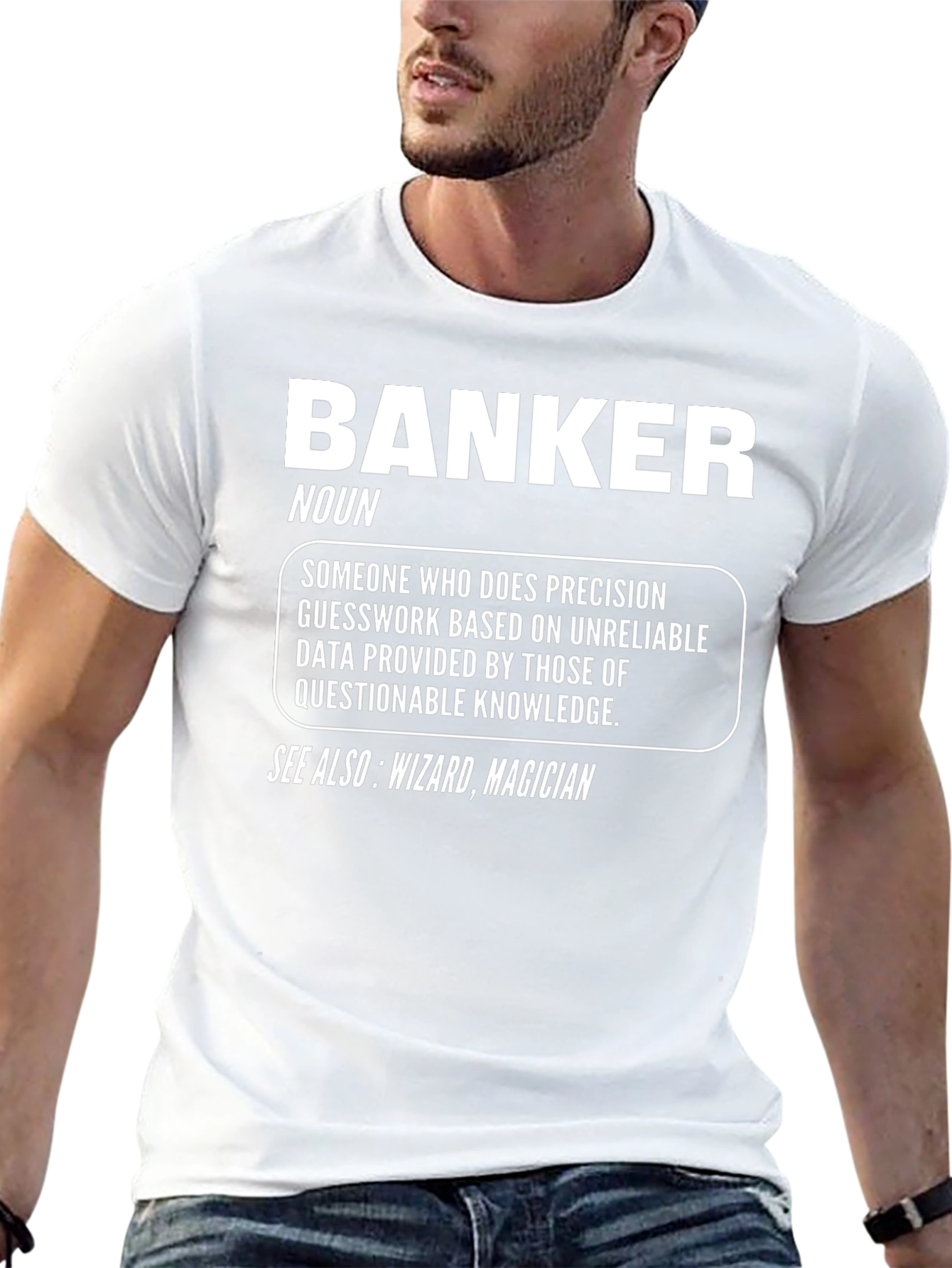 Banker Definition Novelty Graphic Tee