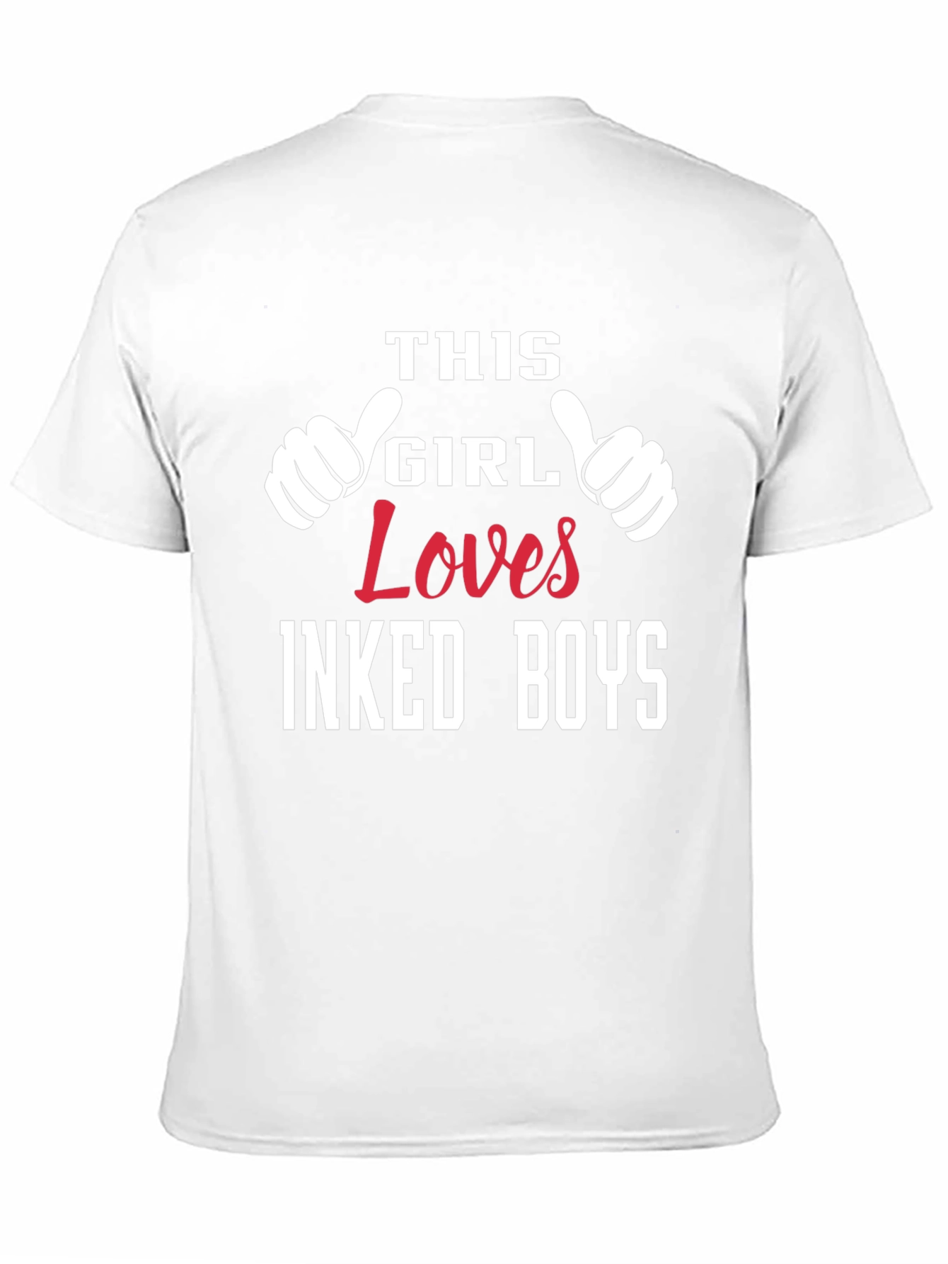 This Girl Loves Inked Boys Graphic T-Shirt